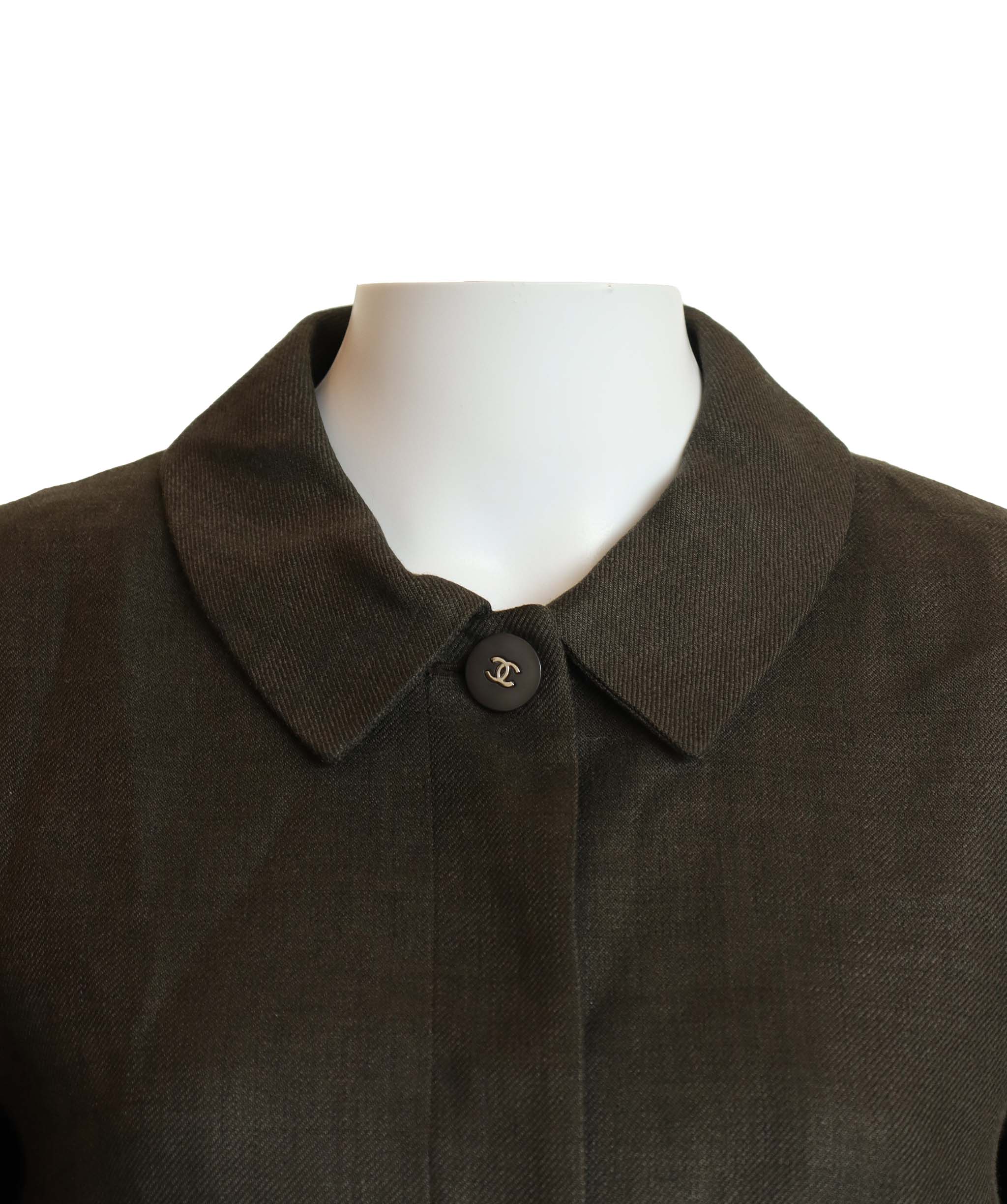 Chanel CHANEL LINEN JACKET GREY DXBK0285