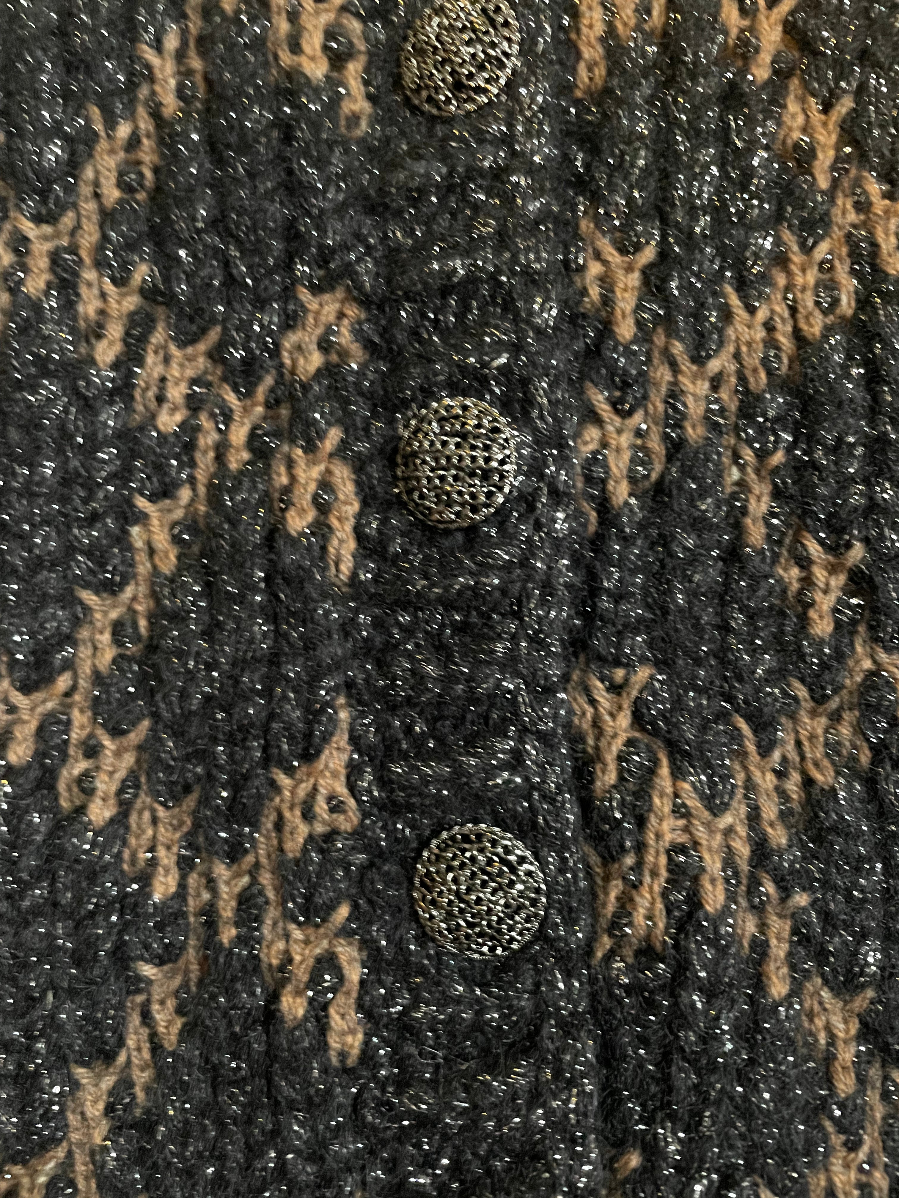 Chanel Chanel Navy Quilted Cardigan DXBK0533