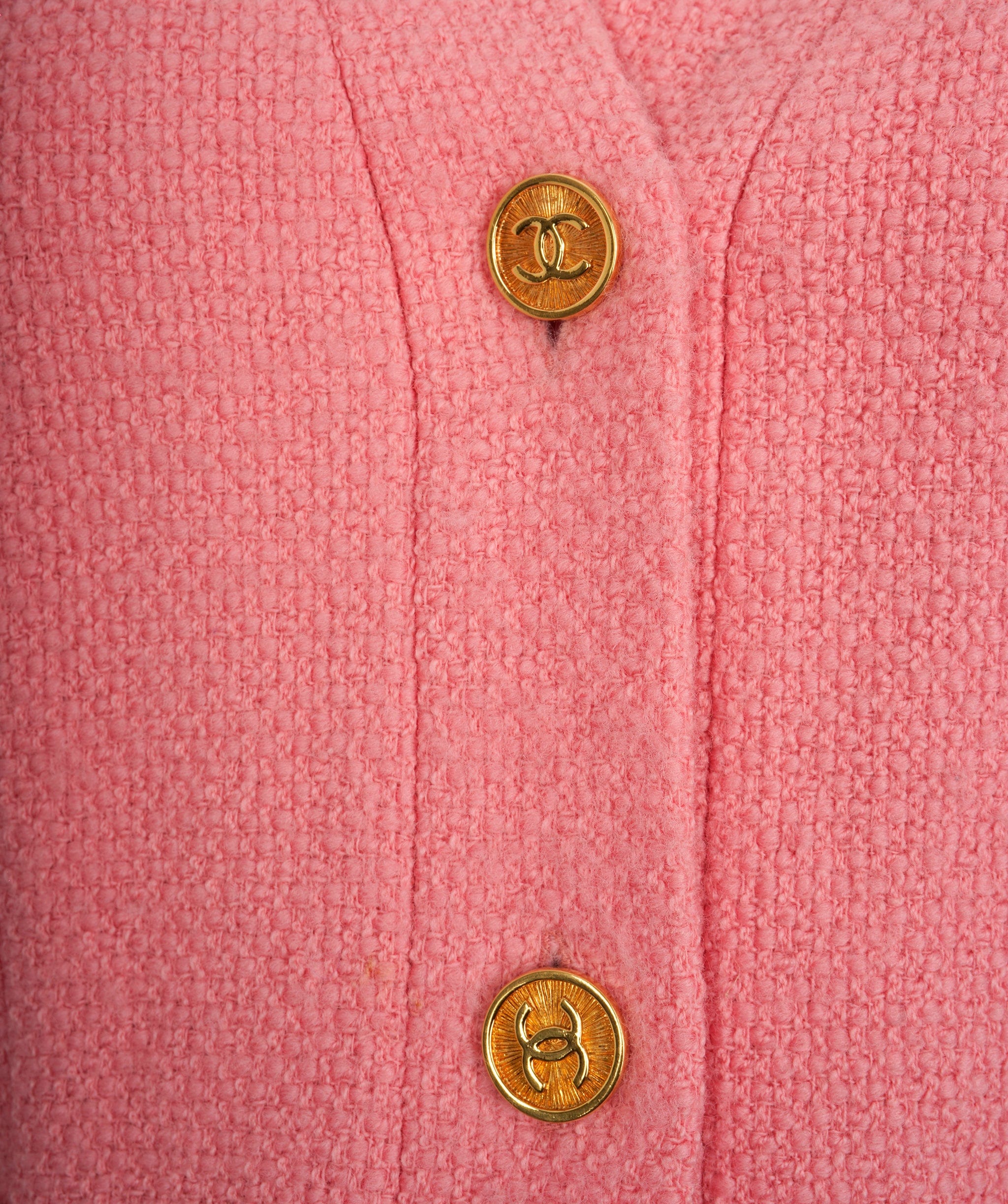 Chanel Chanel Pink Double Breasted Blazer ALC1314