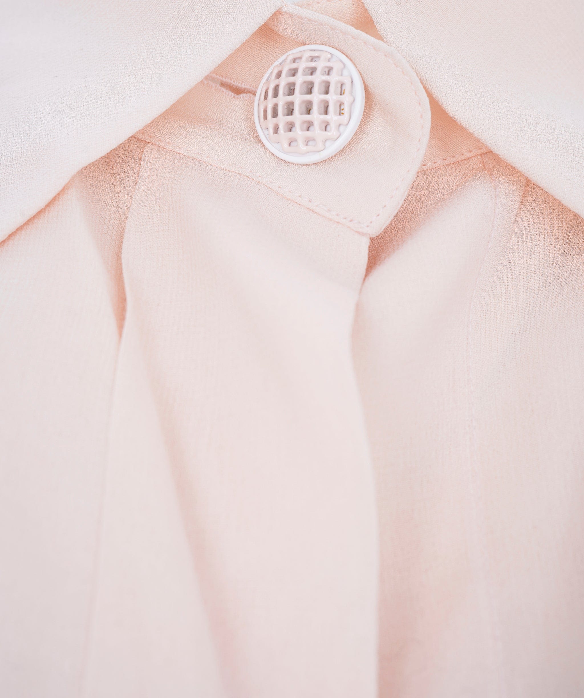 Chanel Chanel Pink Silk Bow Ruched Pleated Dress ALC2683