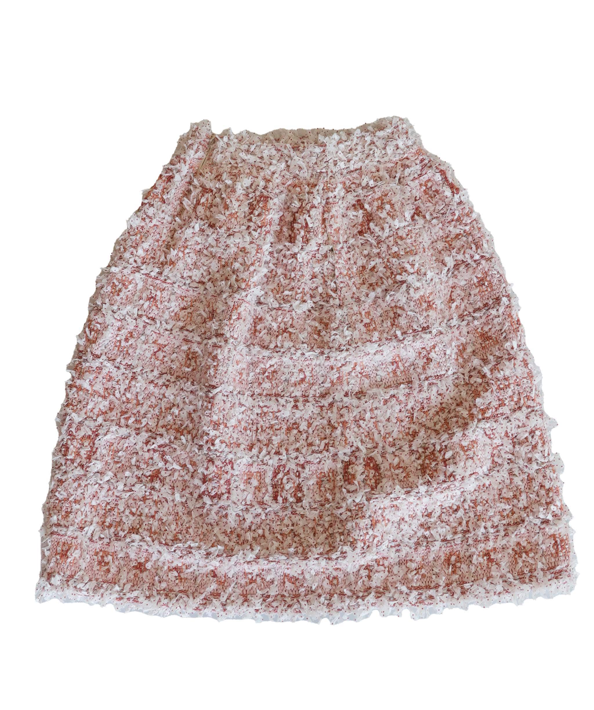 Chanel Chanel pink tweed skirt - AGC1782