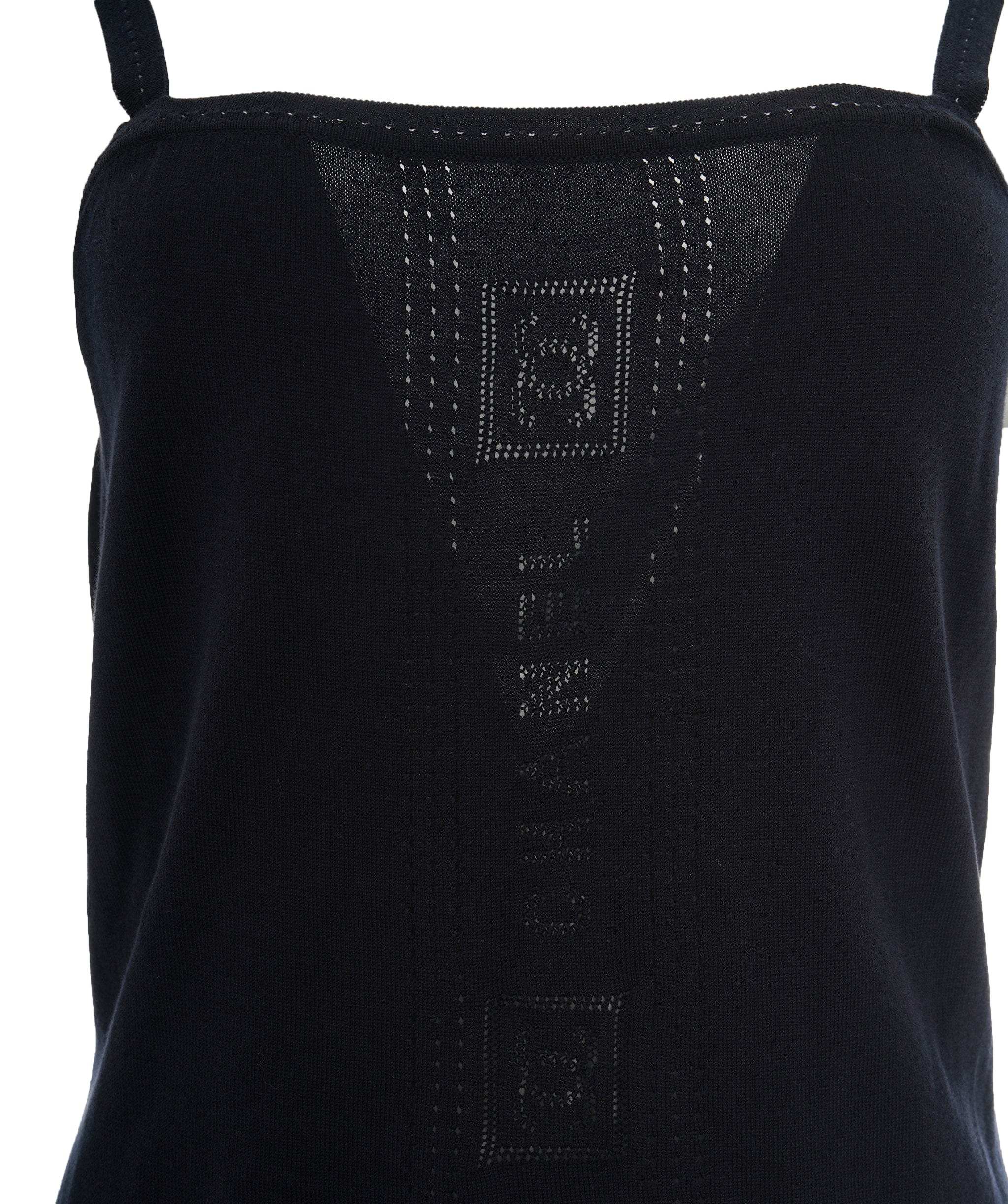 Chanel Chanel Sport Punching Logo Camisole Navy  DXBS0154