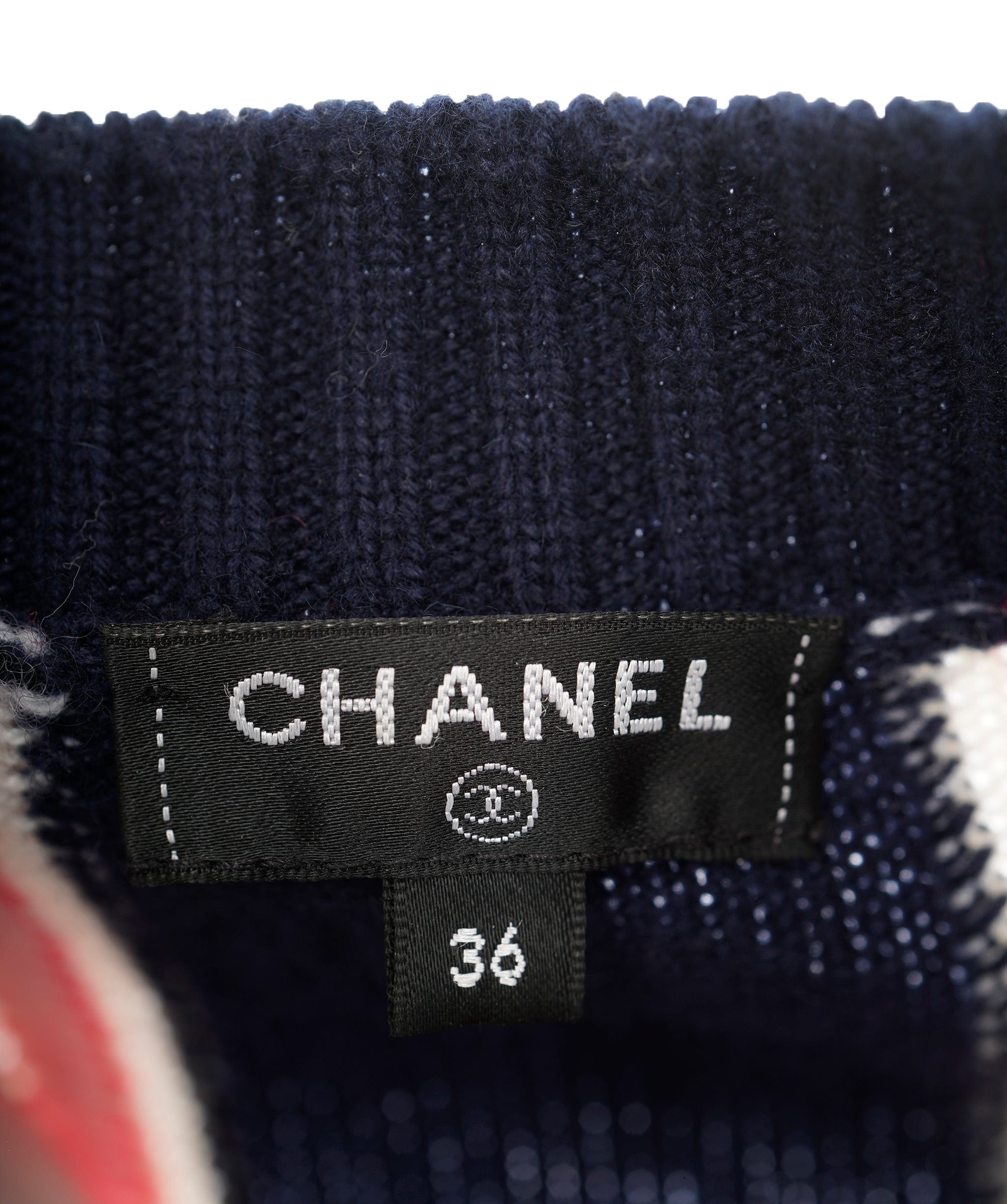 Chanel Chanel Striped Cardigan UKL1418