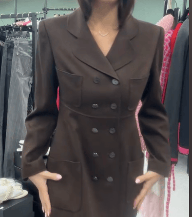 Chanel Chanel Tweed Jacket 40 102329