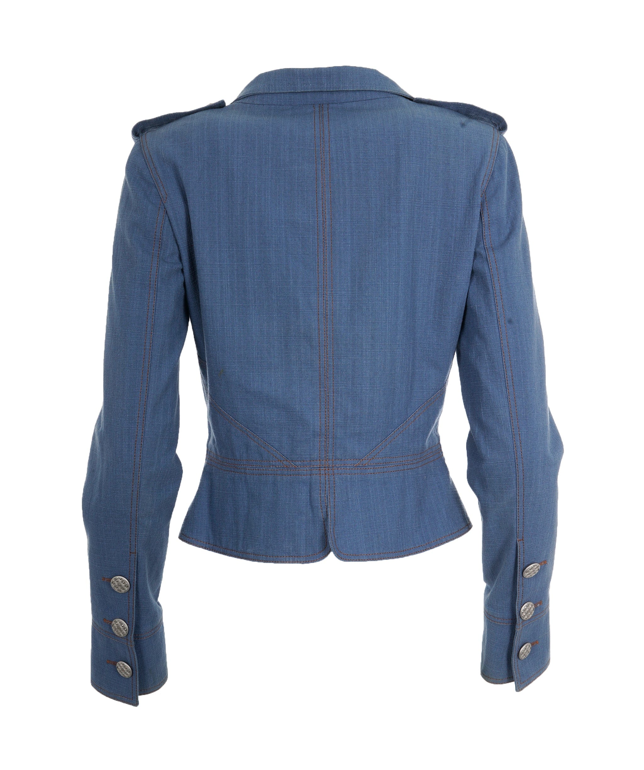 Chanel Chanel Versailles blue jacket FR40 P45033V33194 AVC1966