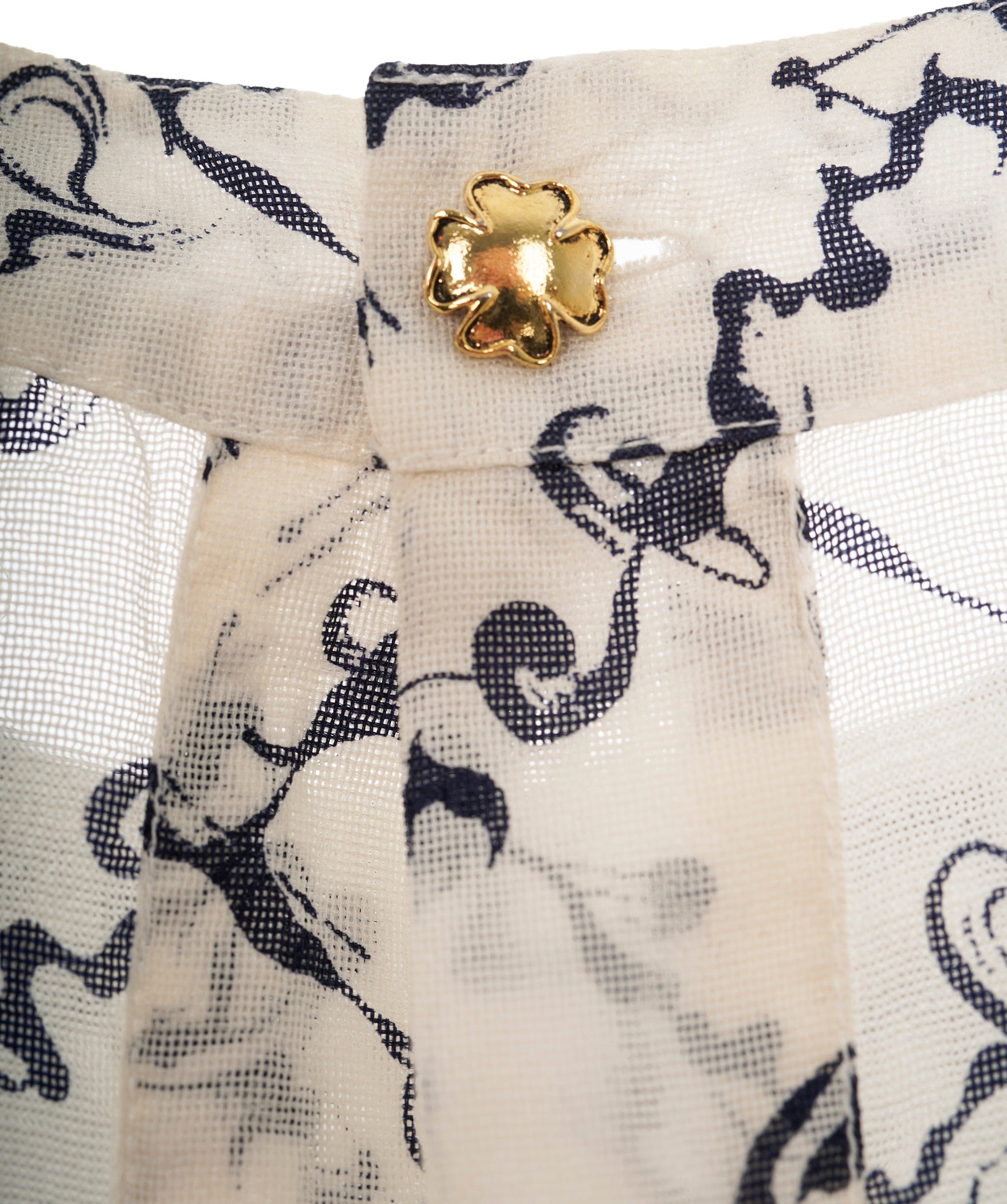 Chanel Chanel Vintage Linen Logo Script Tank Top AKL0067