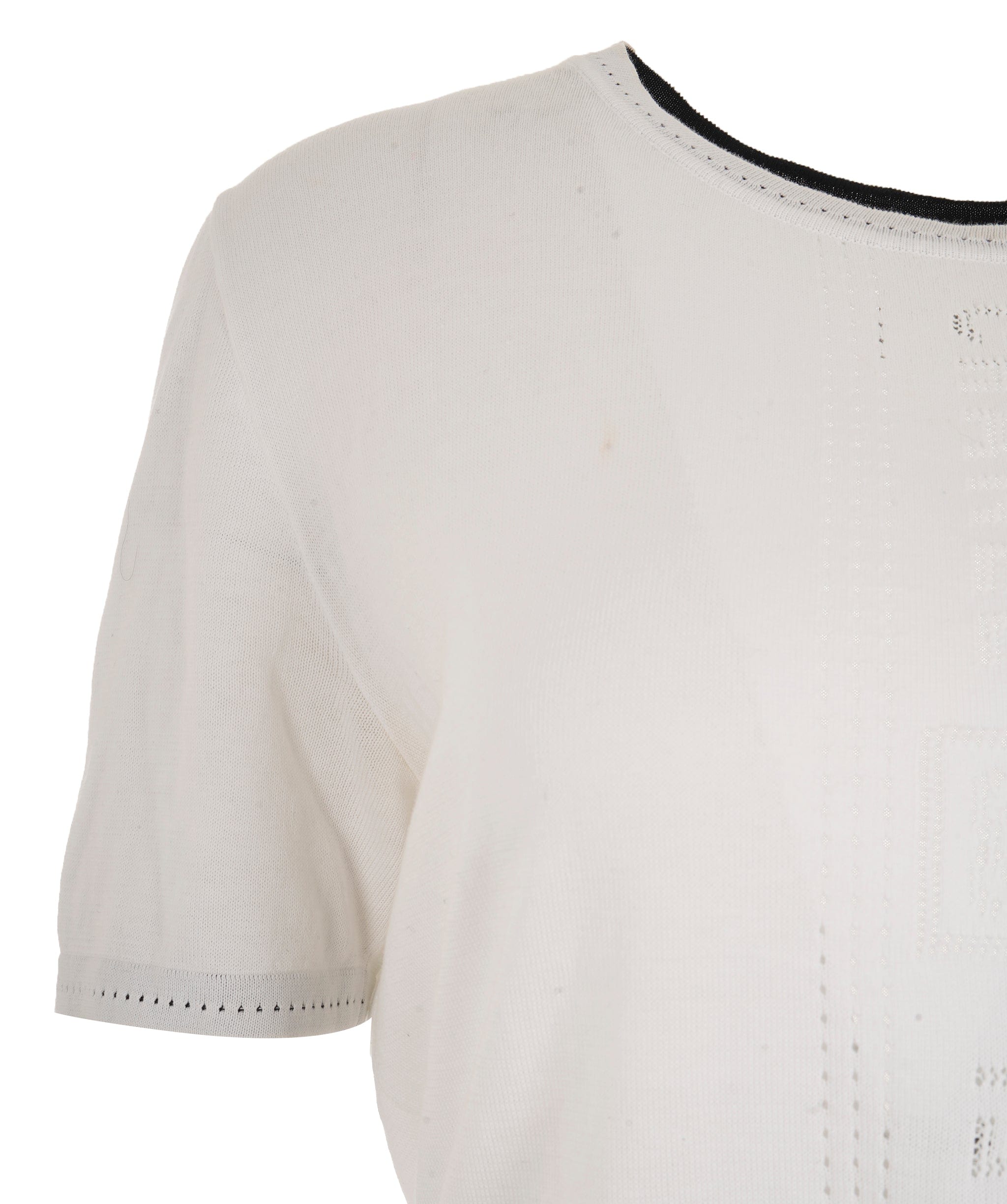 Chanel Chanel White Sports Tshirt 42  ALC2668