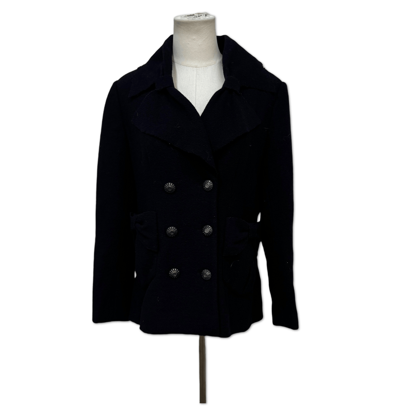 CHANEL CHANEL wool coat Size 42 C14418729148