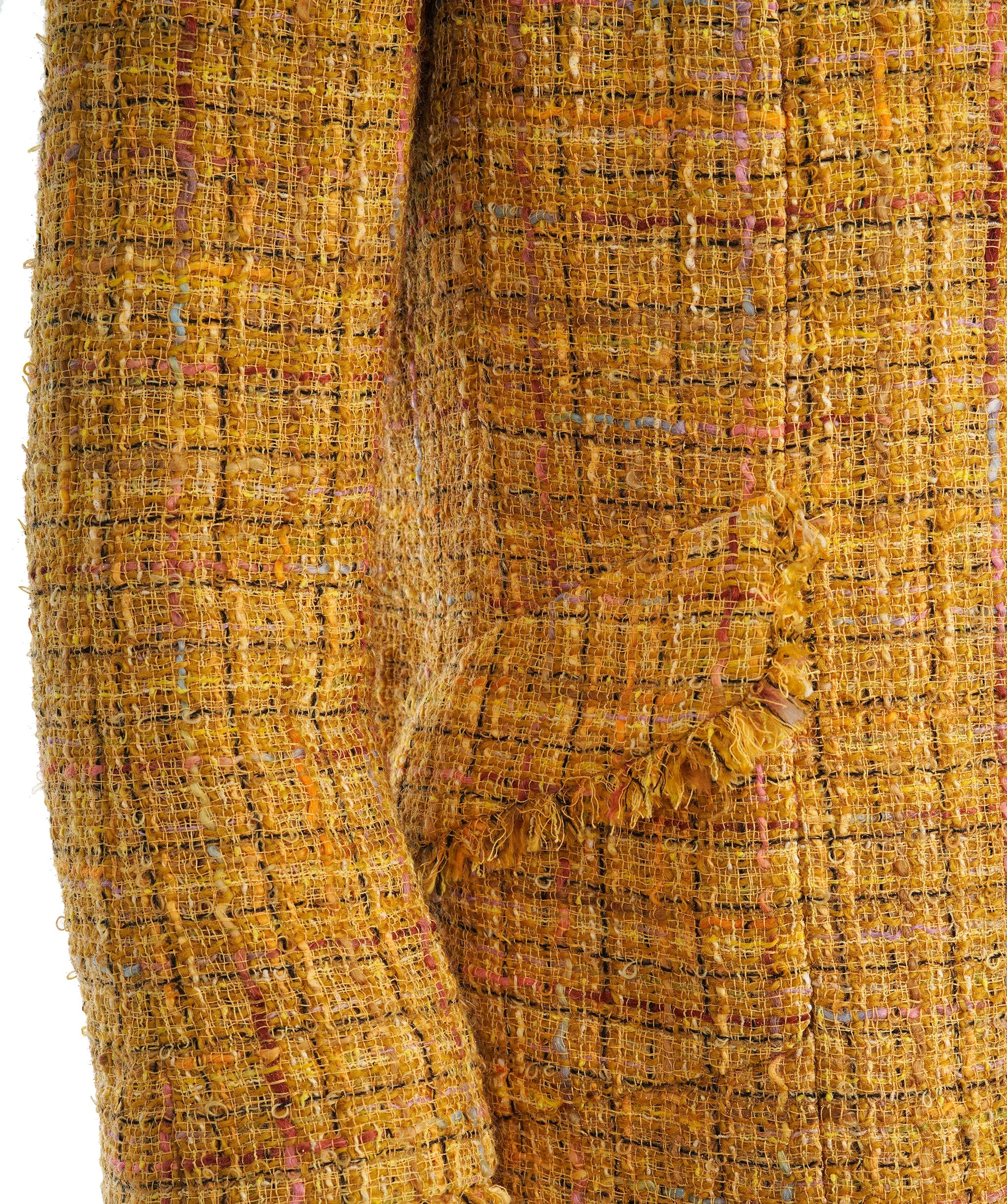 Chanel Chanel Yellow Tweed Detailed Dress with Blazer ALC1691