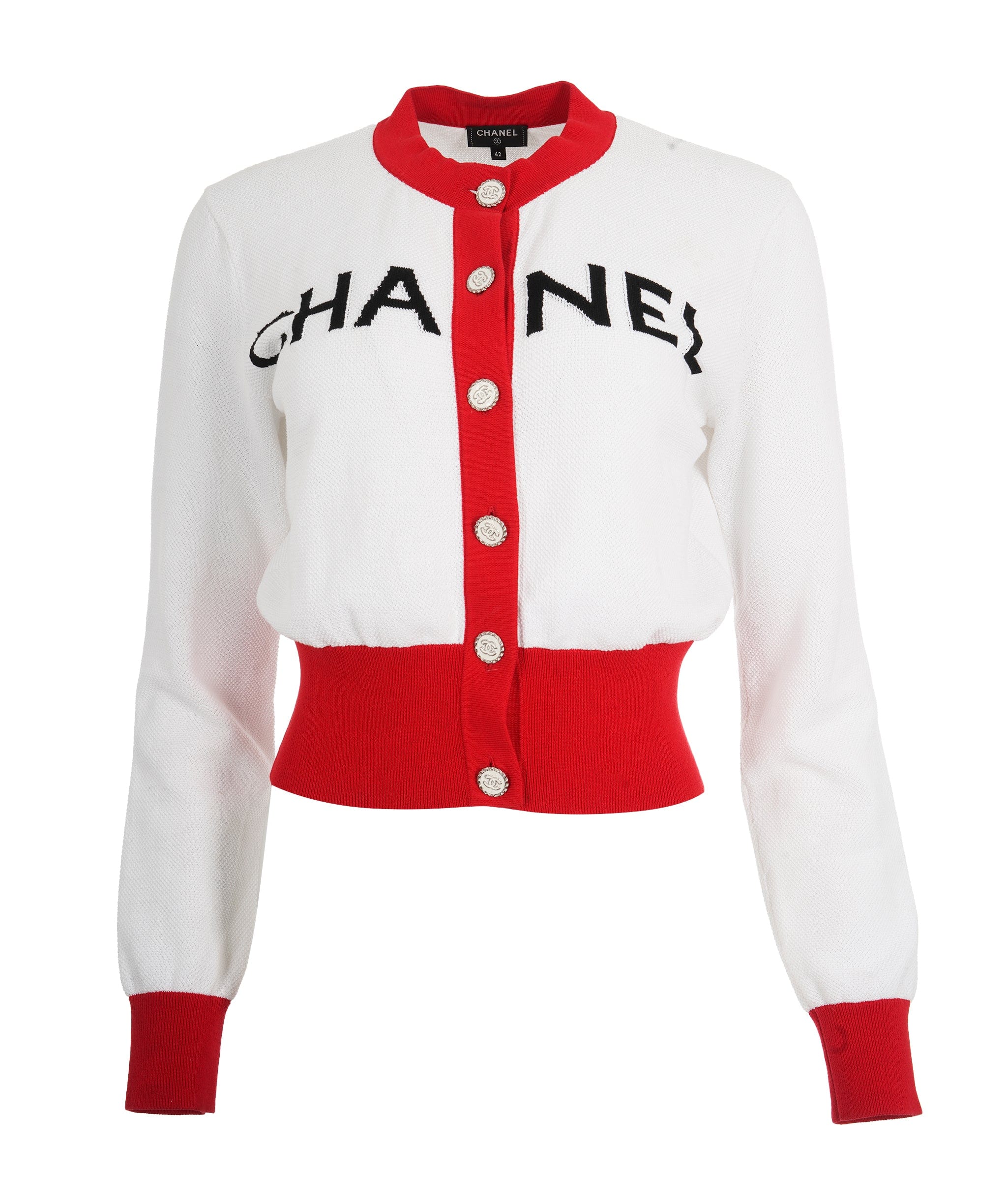 Chanel Super rare Chanel Red Cardigan  ALC1313