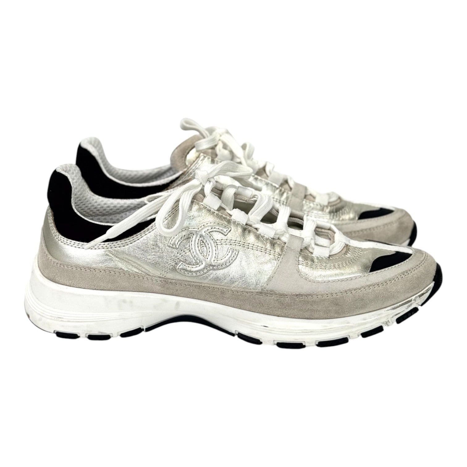 Chanel Chanel gold Sneaker Shoes #39