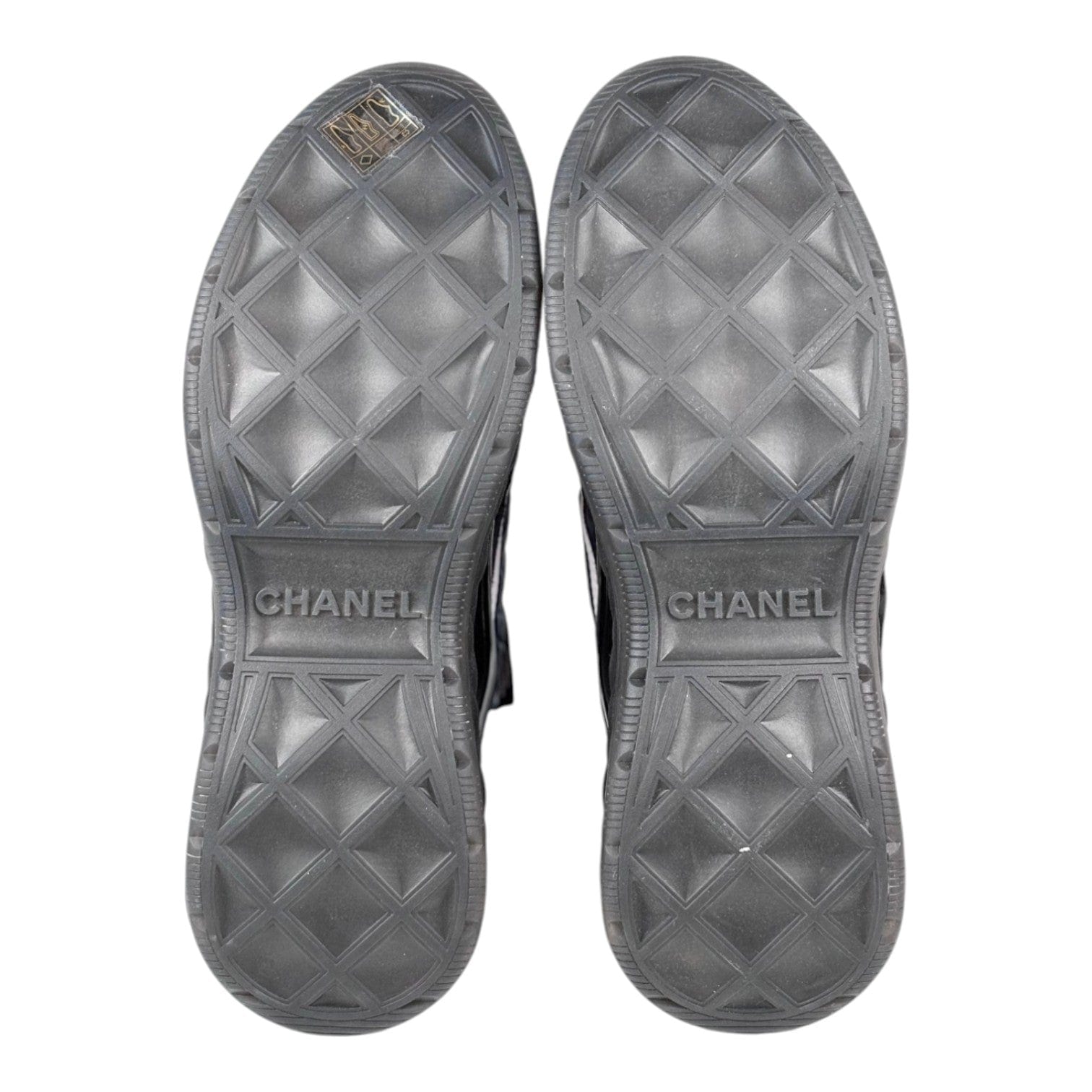 Chanel Chanel High Navy Trainers Shoes #39