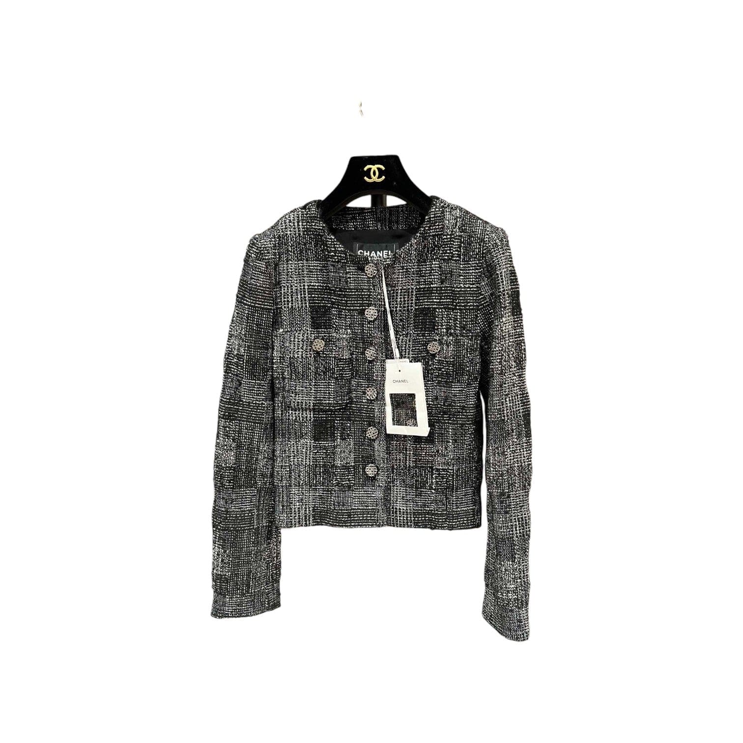 Chanel Chanel 22A Tweed Jacket #36