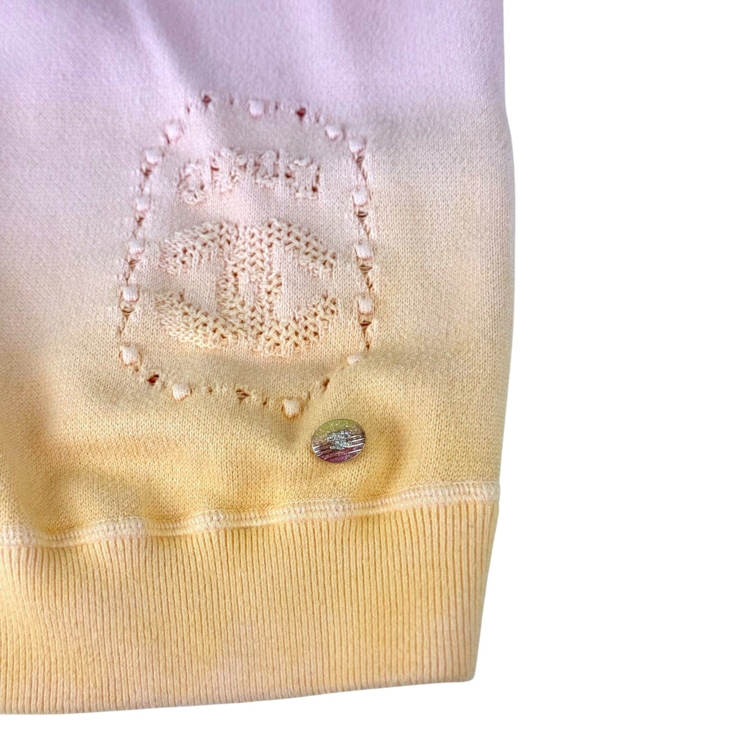 Chanel Chanel 23A Pink Cotton Pullover #36