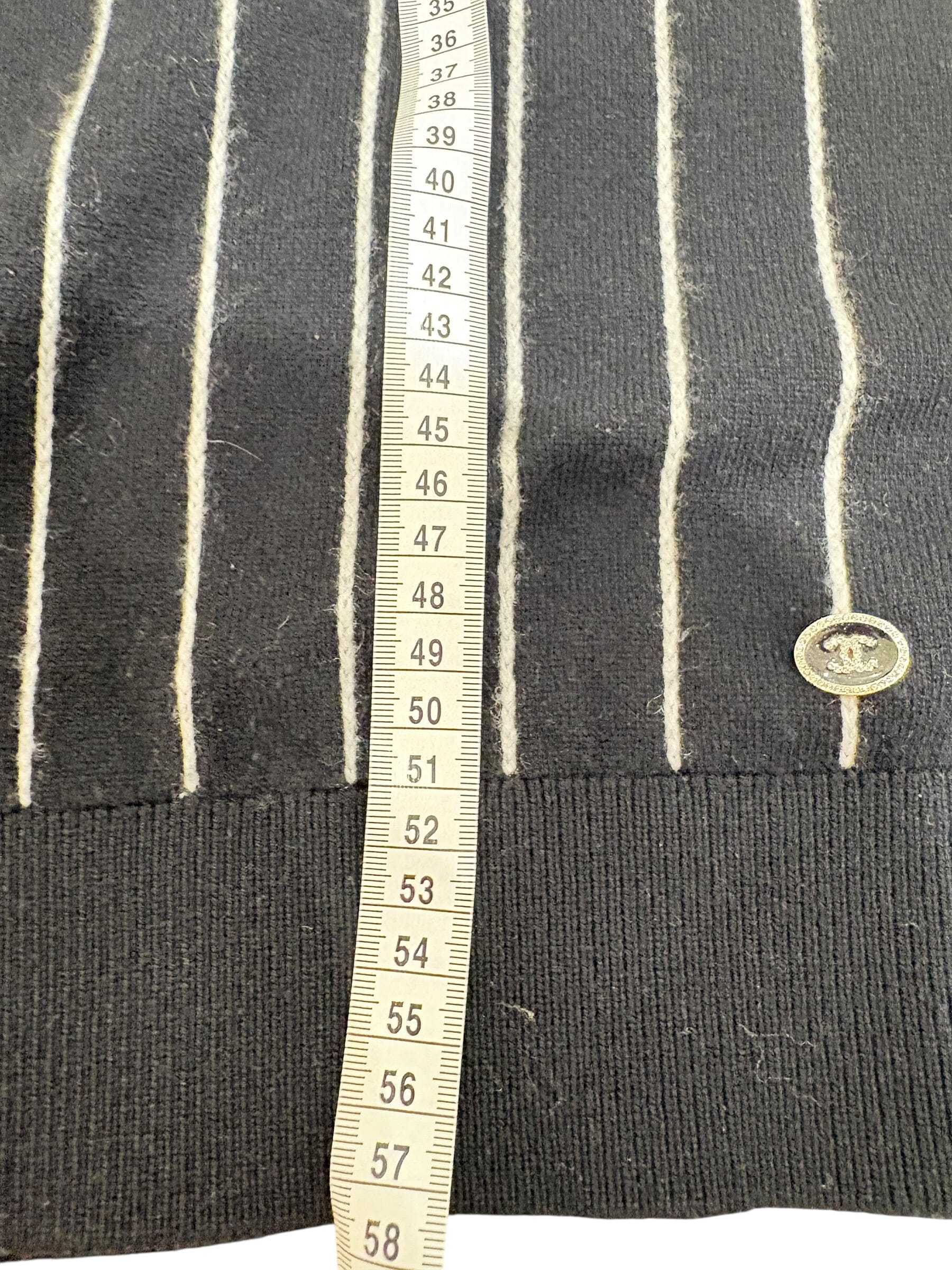 Chanel Chanel Black Cashmere Sweater #40