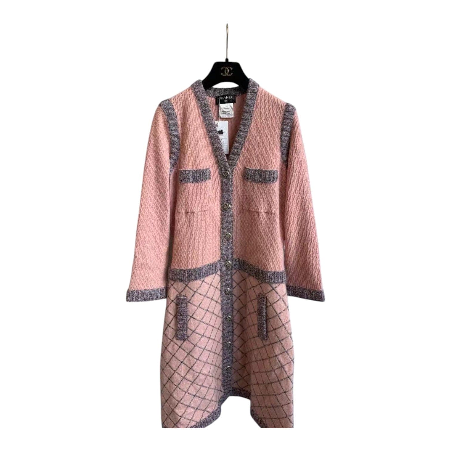 Chanel Chanel Silk/Cashmere Long Coat #40