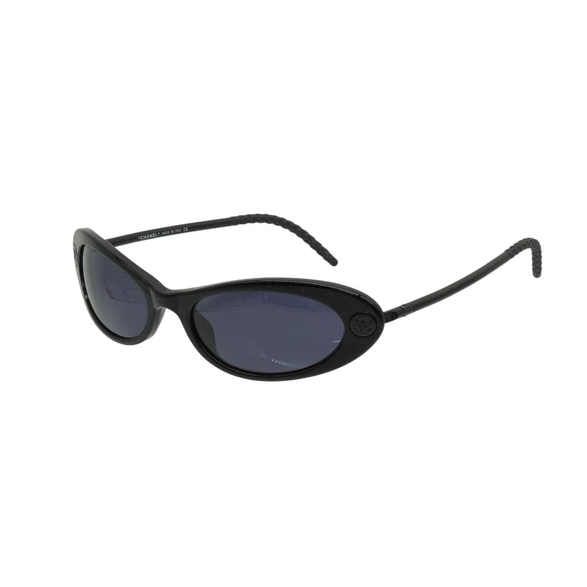 CHANEL VINTAGE CHANEL COCOMARK SUNGLASSES BLACK EYEWEAR 90334487