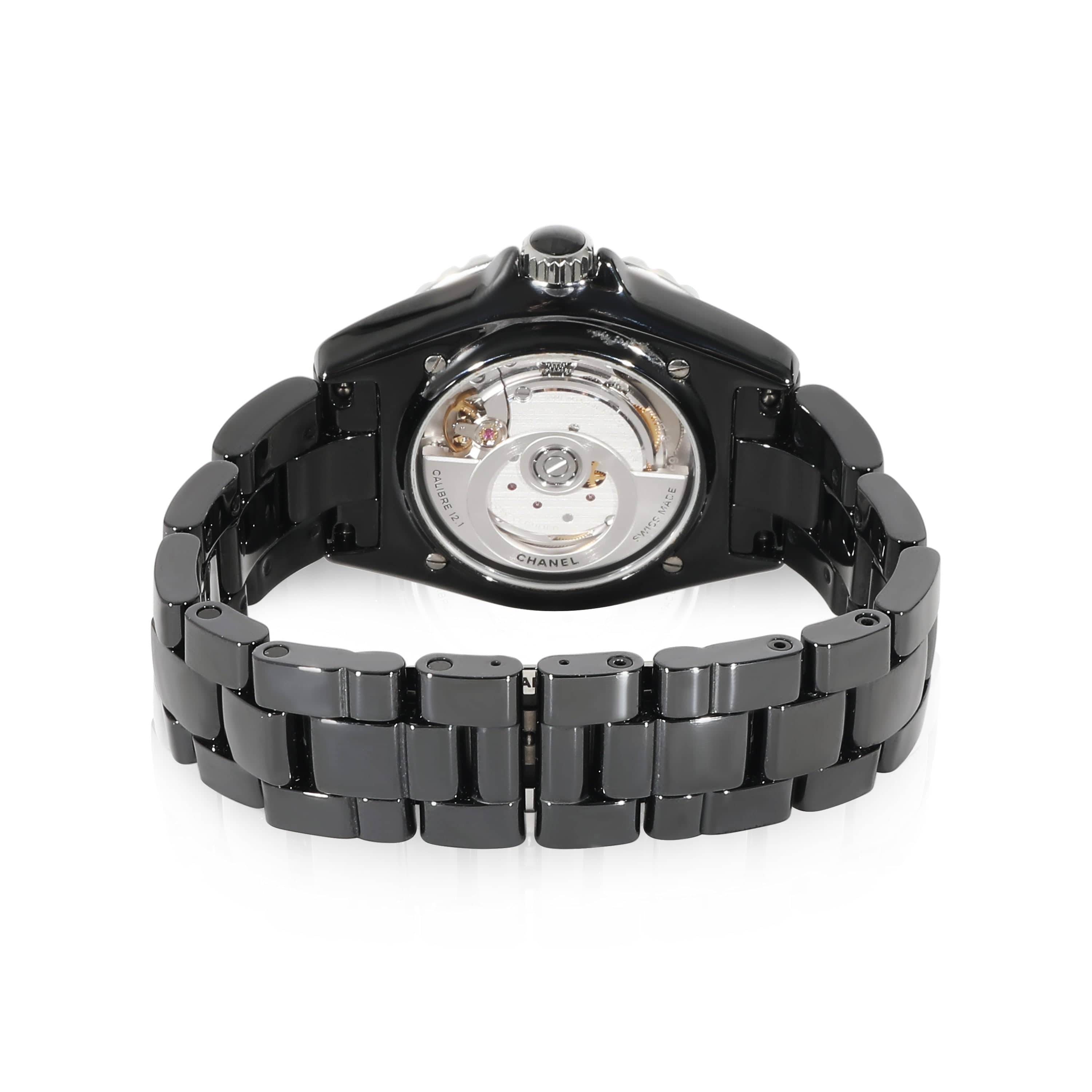 Chanel Chanel J12 Watch Calibre 12.1 H5697 Unisex Watch in  Ceramic