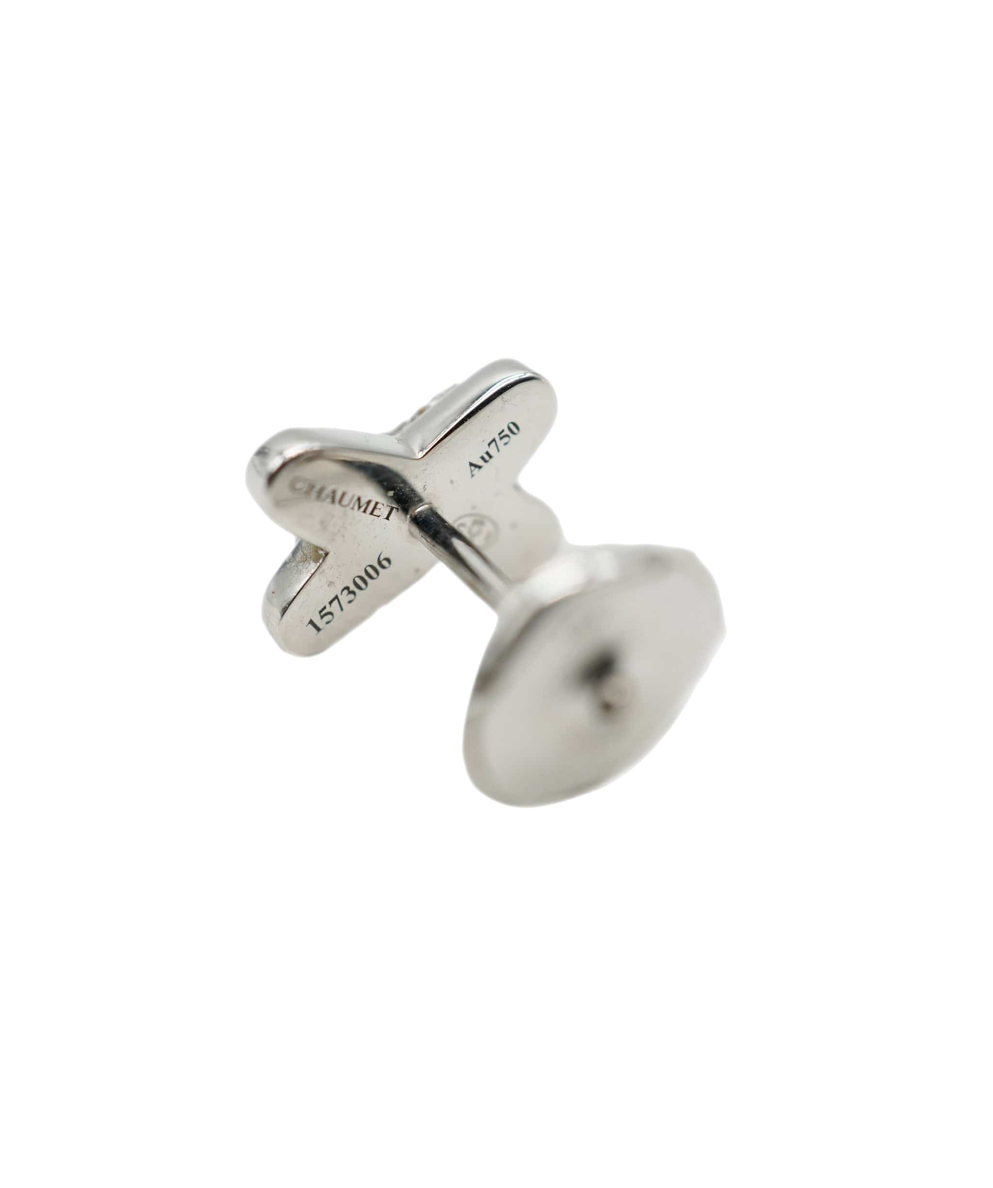 Chaumet Jeux de Liens Chaumet Single Earring Jeux de Liens Diamond 18K White Gold, 0.16 Ctw AHC1545