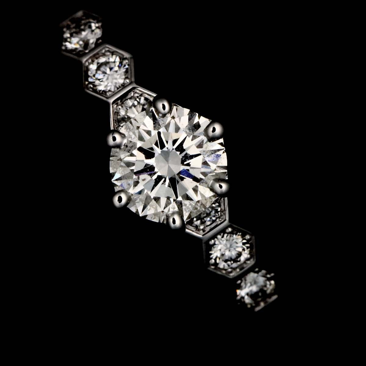 CHAUMET CHAUMET BEEMYLOVE Diamond 0.31ct E/VVS1/3EX Ring 18K WG 750 4.5(US) 90297274