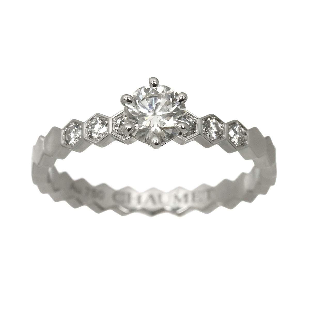 CHAUMET CHAUMET BEEMYLOVE Diamond 0.31ct E/VVS1/3EX Ring 18K WG 750 4.5(US) 90297274