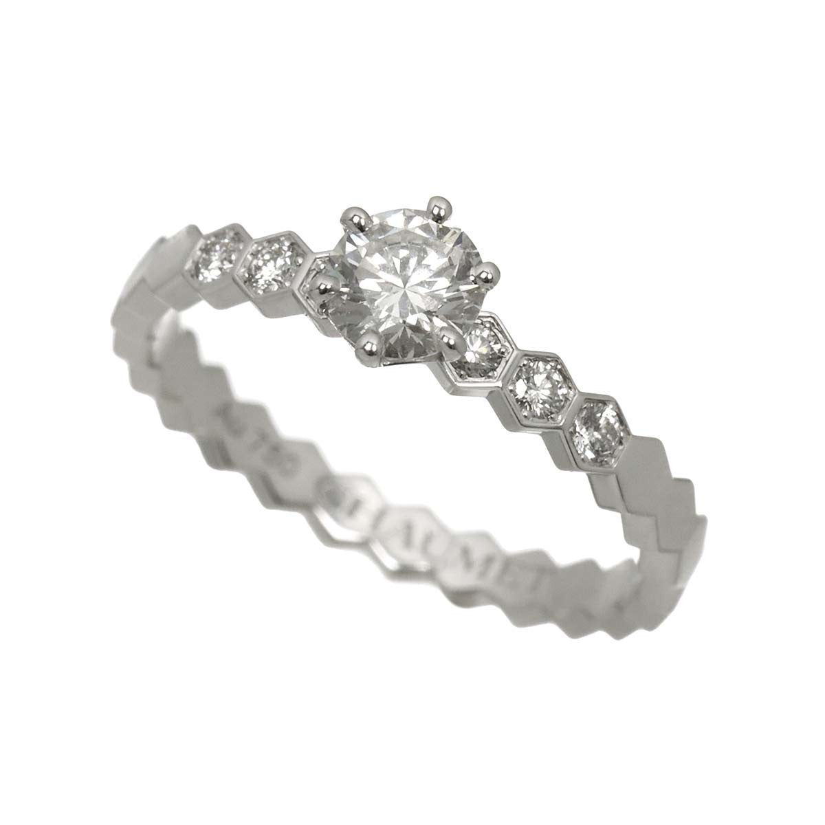 CHAUMET CHAUMET BEEMYLOVE Diamond 0.31ct E/VVS1/3EX Ring 18K WG 750 4.5(US) 90297274