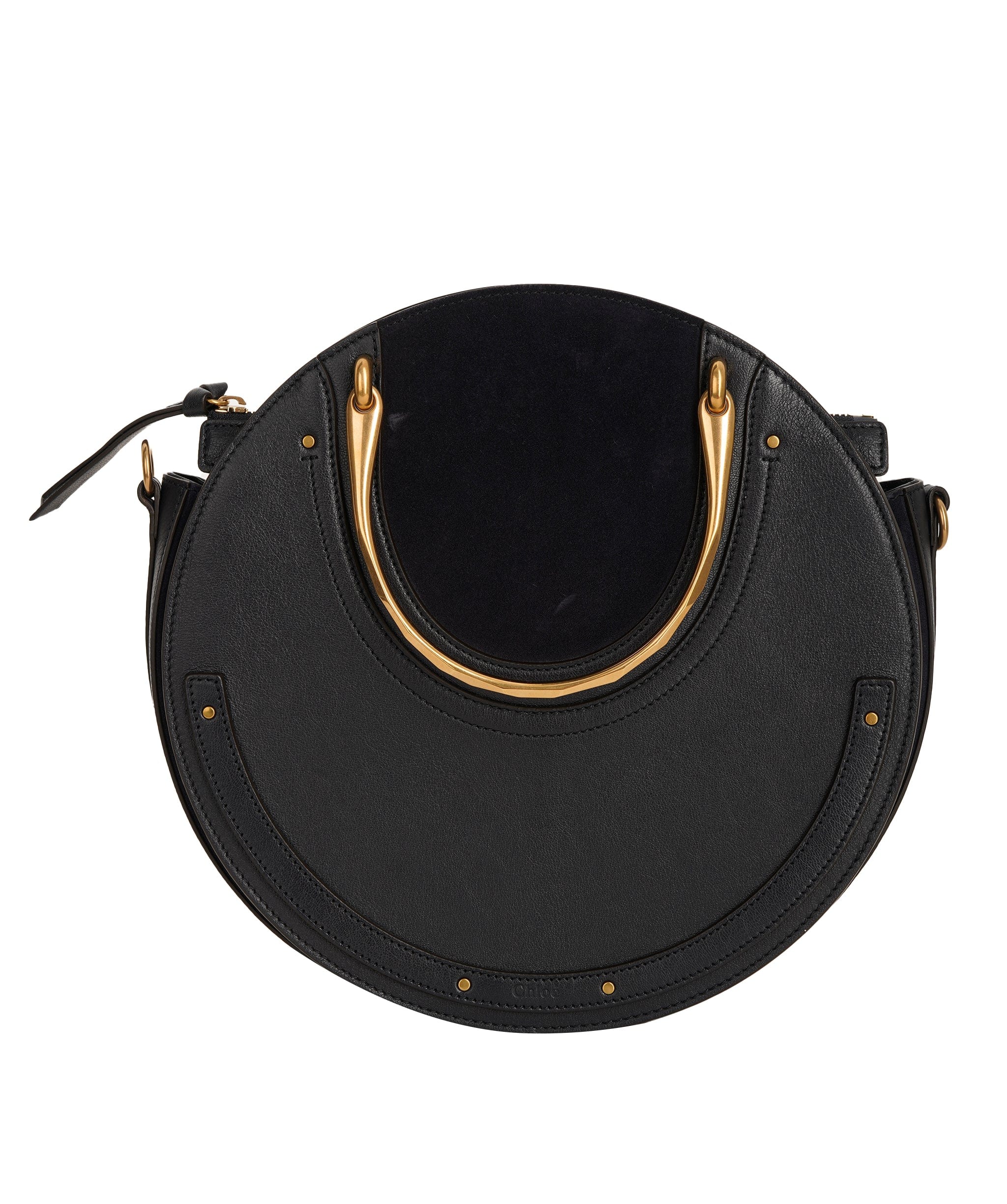 Chloé Chloe Blue Pixie Suede Bag With Gold Hardware ALC2739