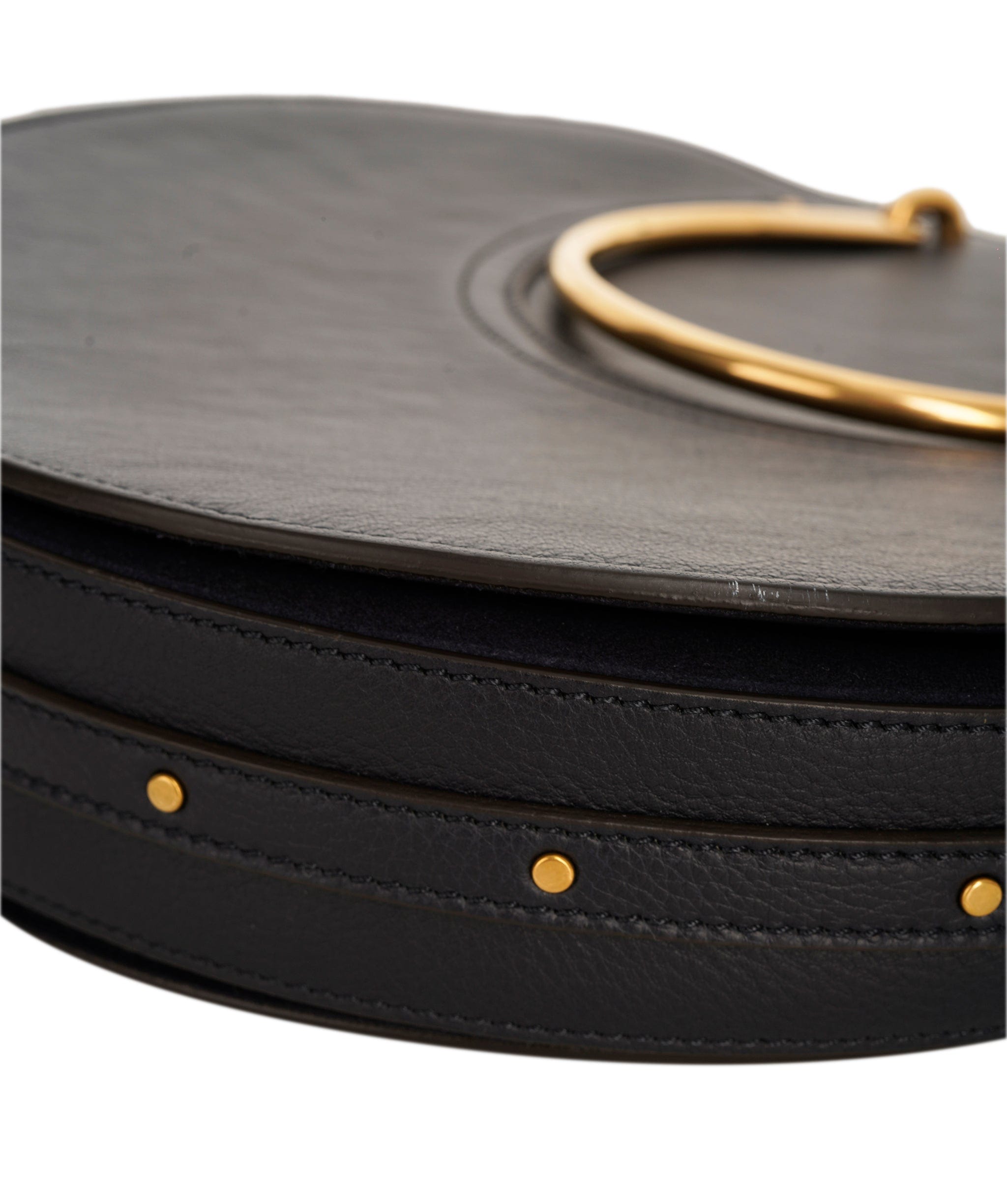 Chloé Chloe Blue Pixie Suede Bag With Gold Hardware ALC2739