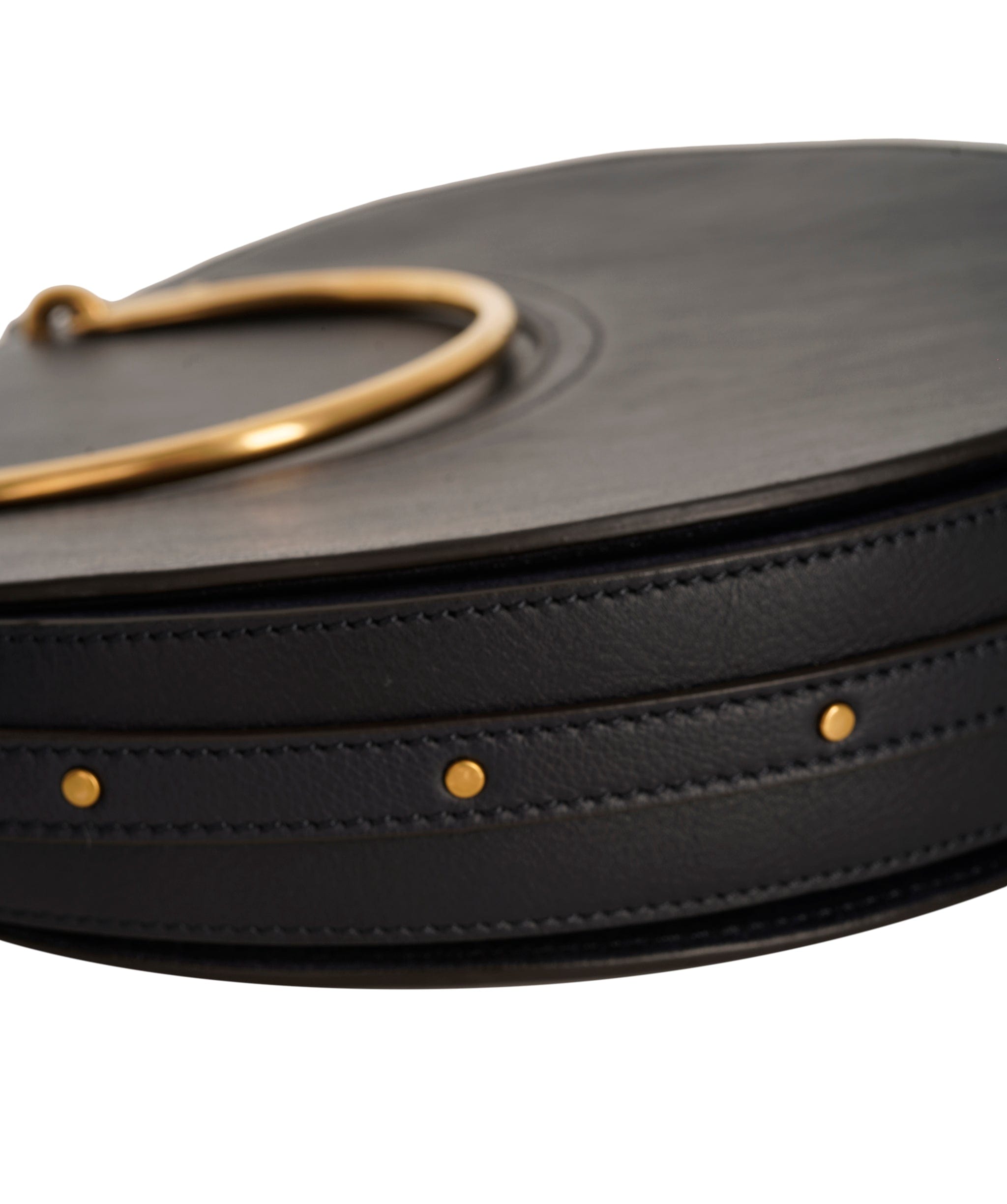 Chloé Chloe Blue Pixie Suede Bag With Gold Hardware ALC2739