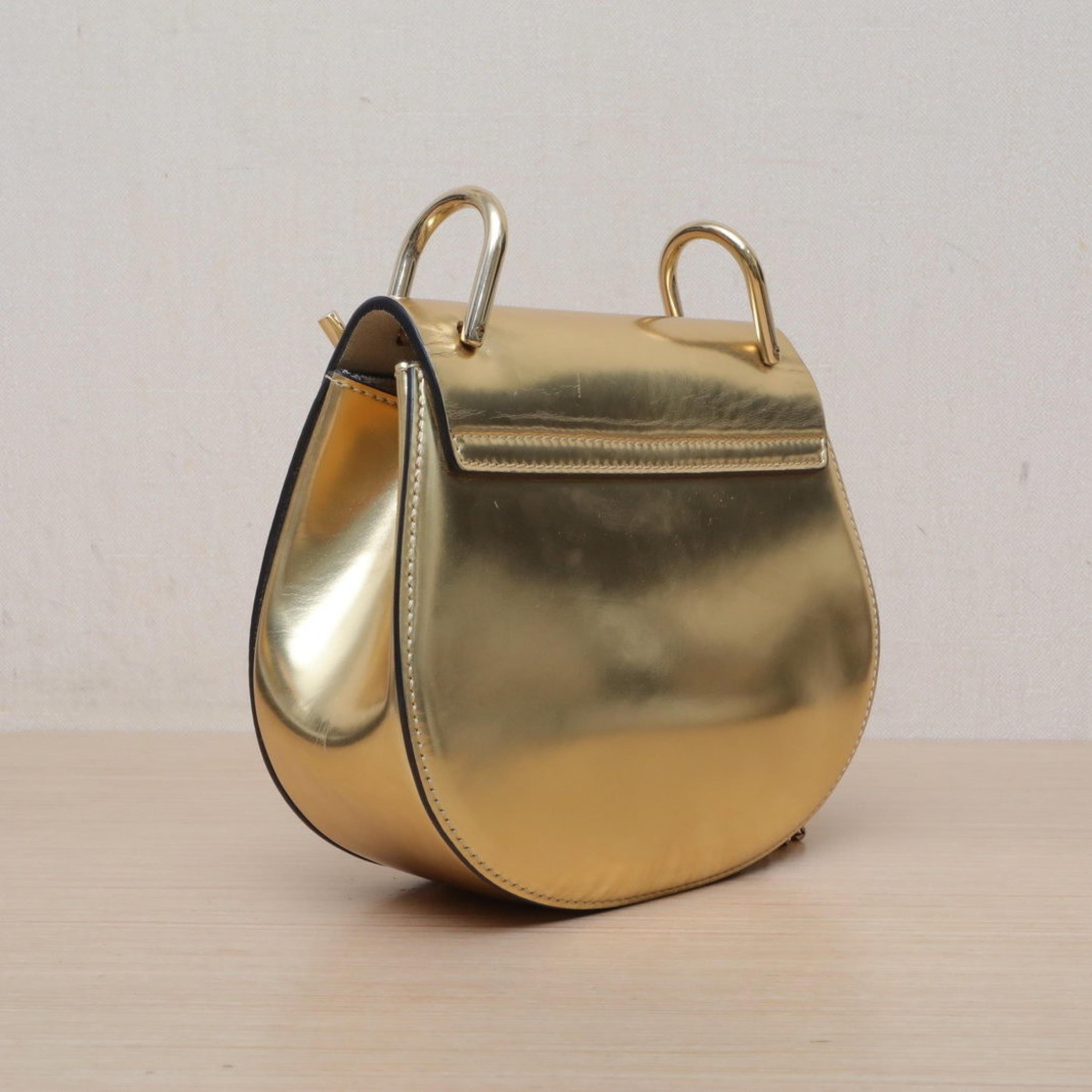 Chloé Chloe Drew Piggy Bank Small Gold Leather C
No accessories ALC3152