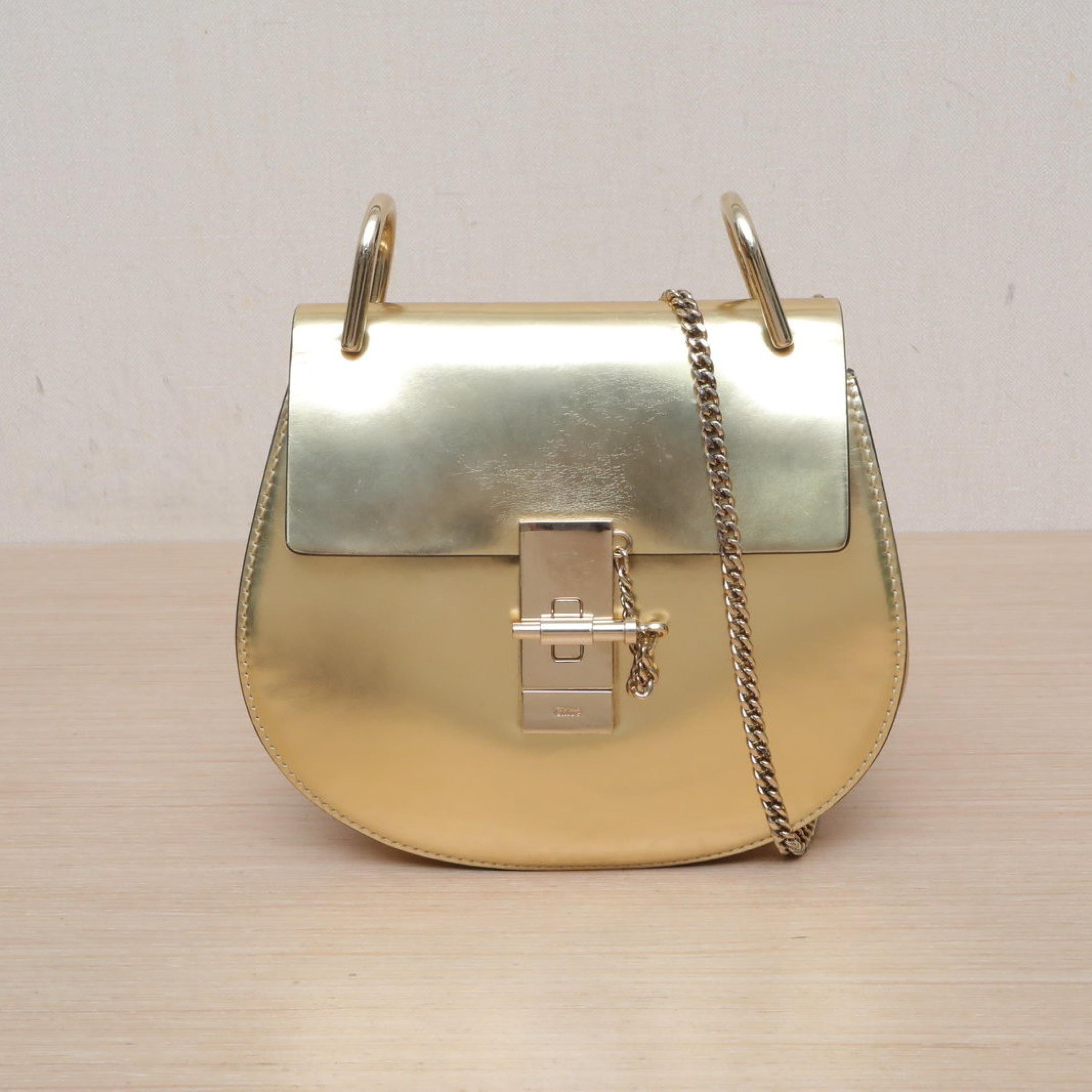 Chloé Chloe Drew Piggy Bank Small Gold Leather C
No accessories ALC3152