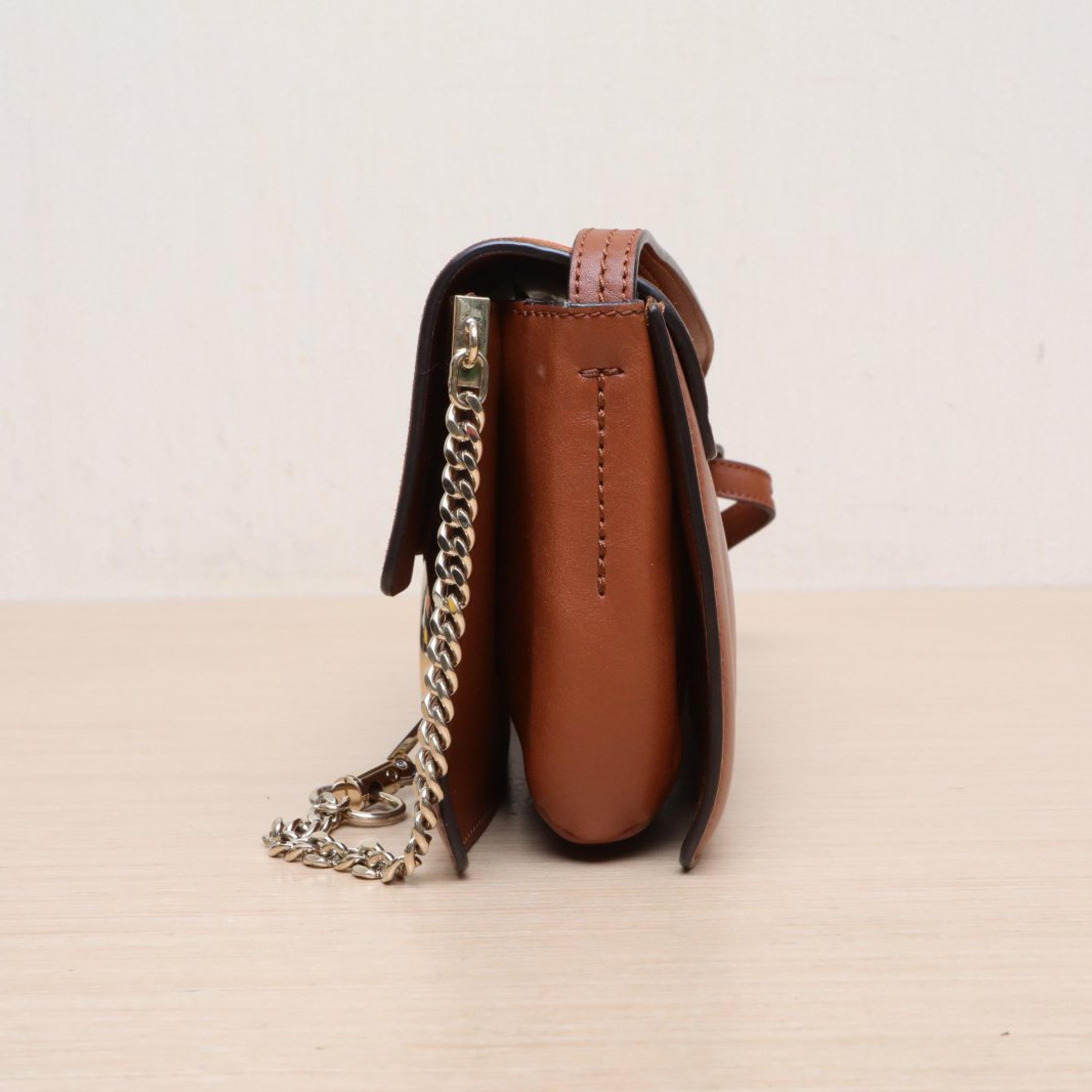 Chloé Chloe FAYE Small Brown Leather C/Suede
Instructions, ID card ALC3180