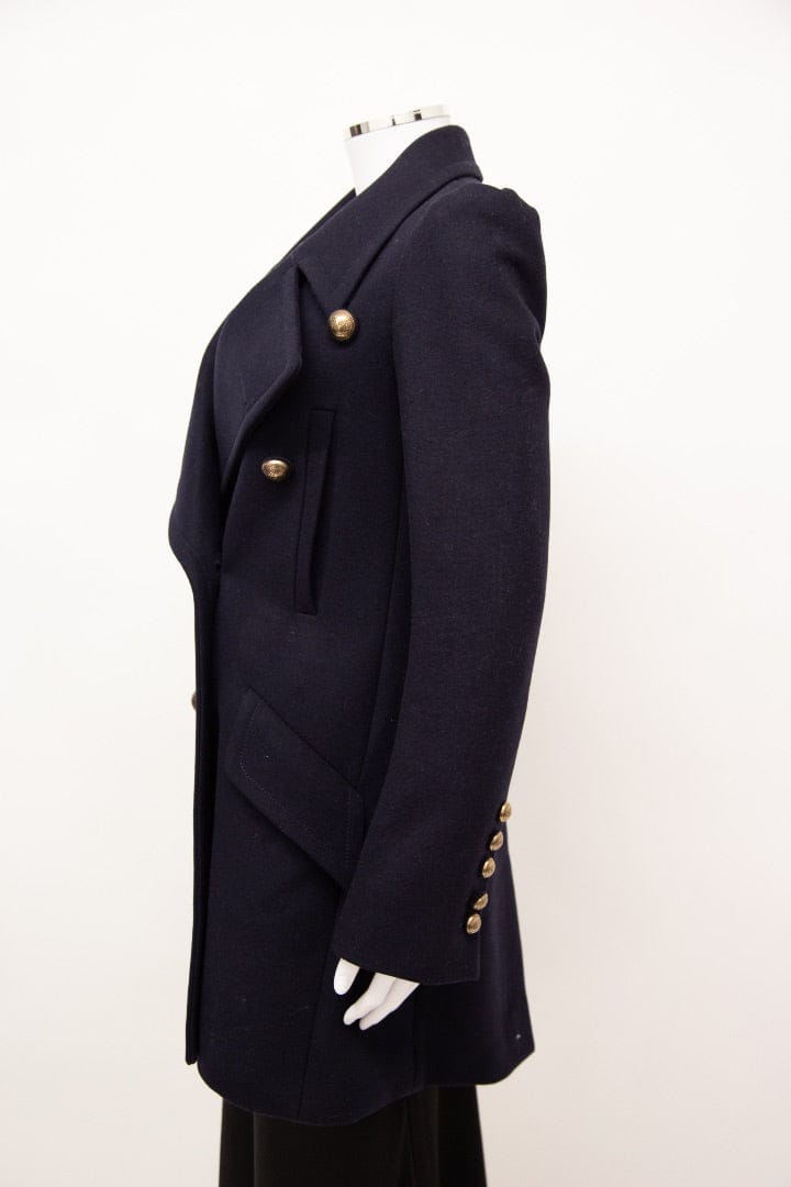 Chloe Chloe military coat Navy S