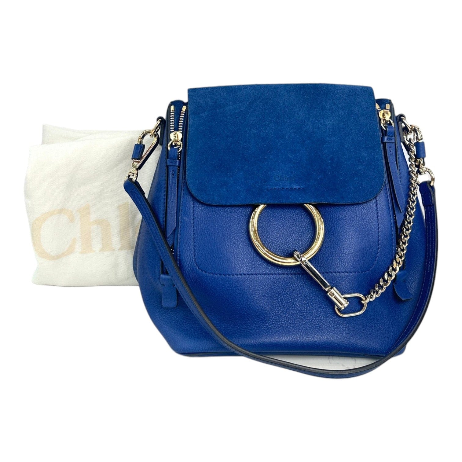 Chloe Chloe Blue Backpack Bag