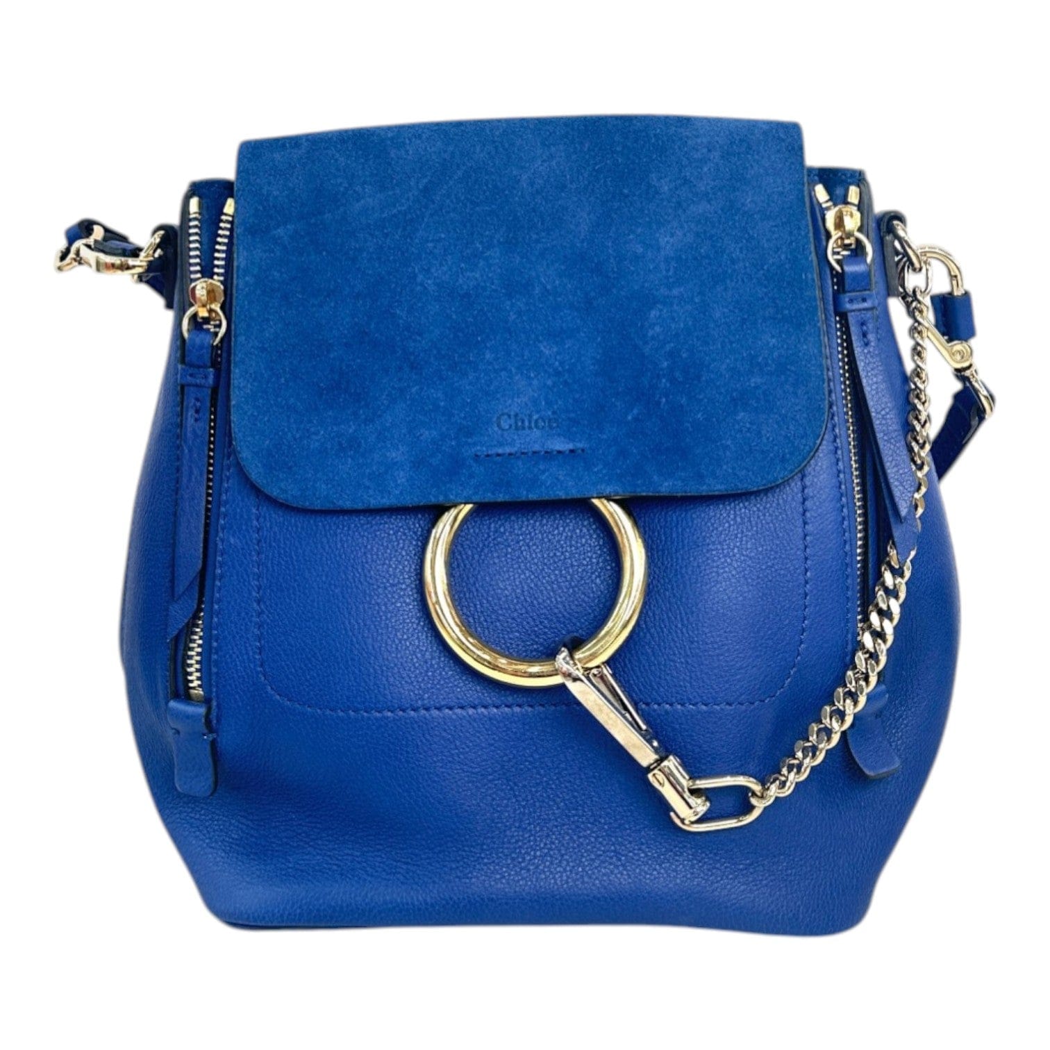 Chloe Chloe Blue Backpack Bag