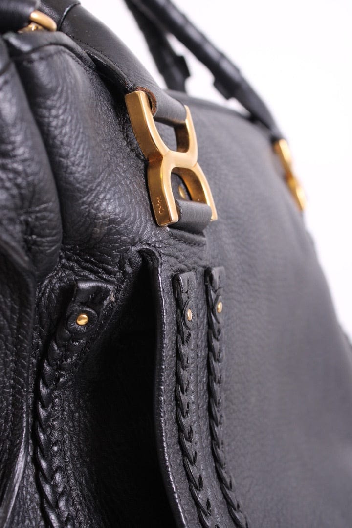 Chloe Chloe Marcie Hobo Bag Black