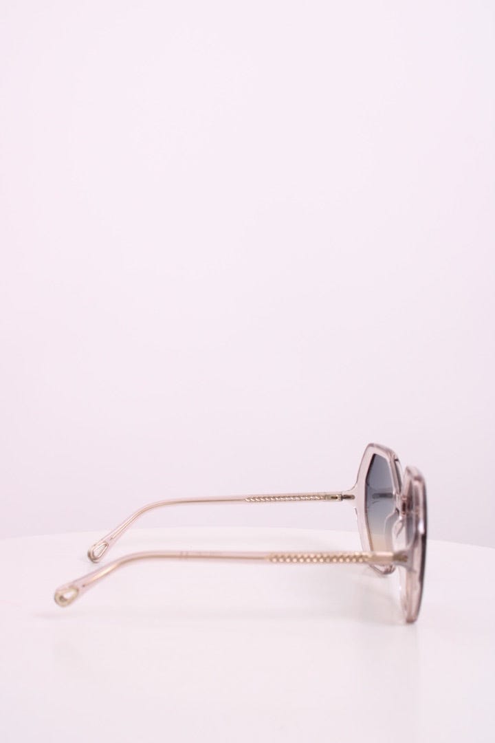 Chloe Chloe Blue Tint Sunglasses Clear