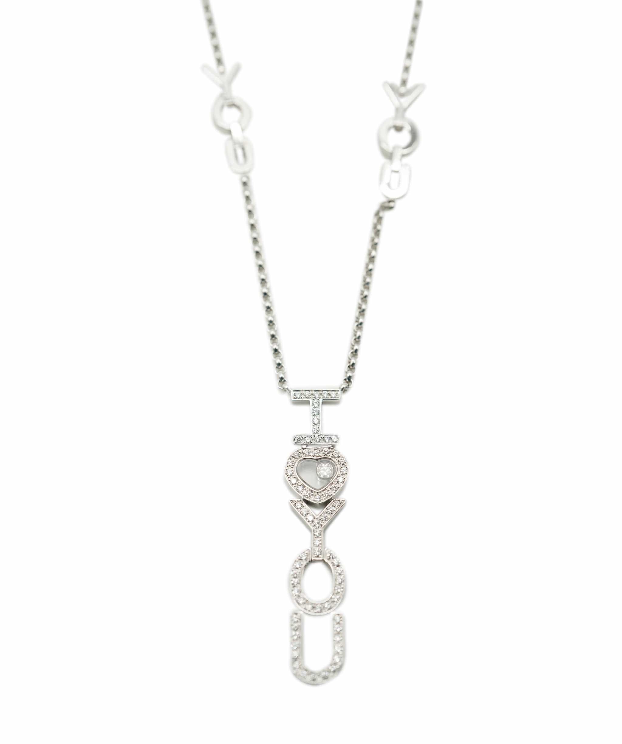 Chopard Chopard Happy Diamonds Necklace ASC1600
