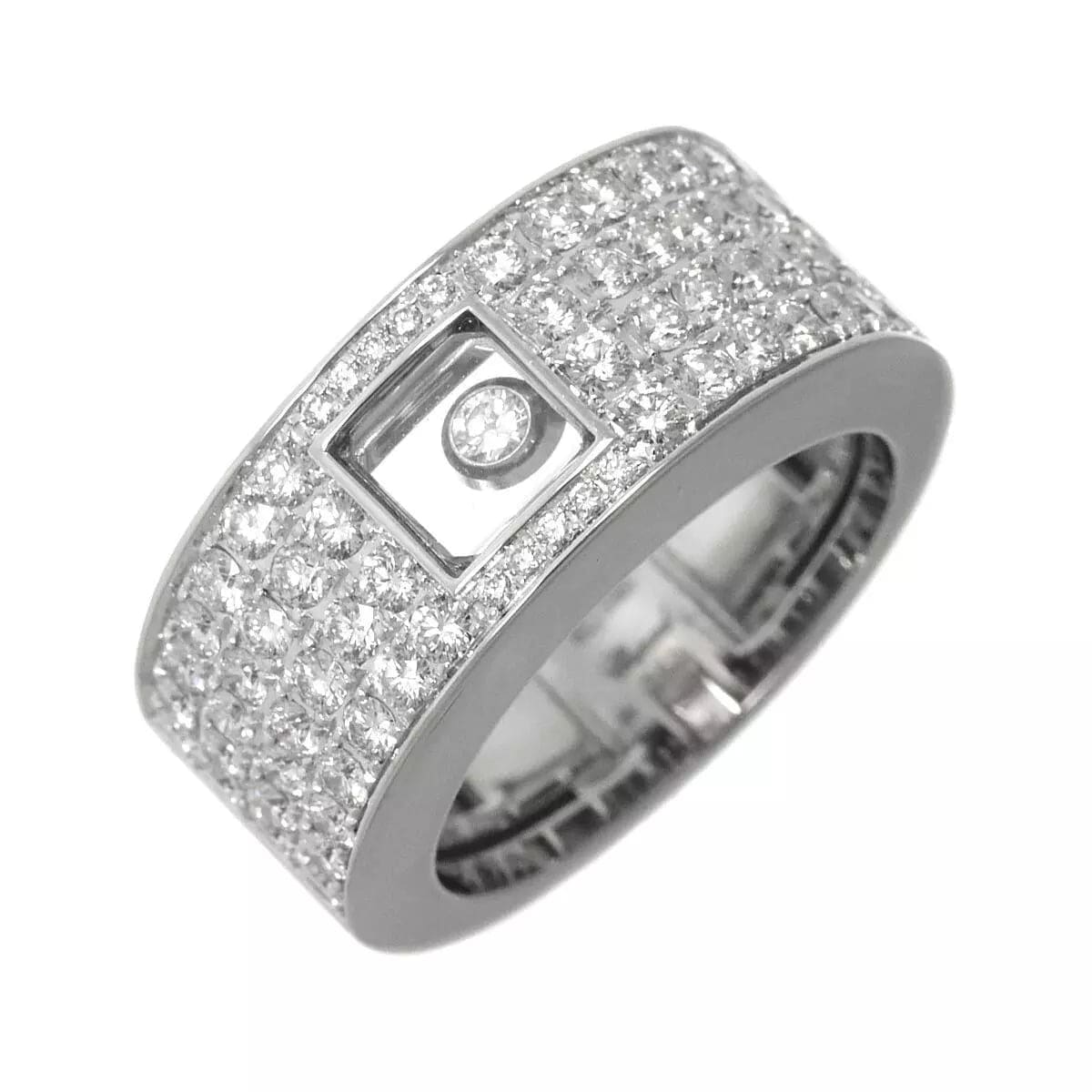 Chopard Chopard Happy Diamond Ring 18K WG 750 Size6.5-6.75(US) 90249240