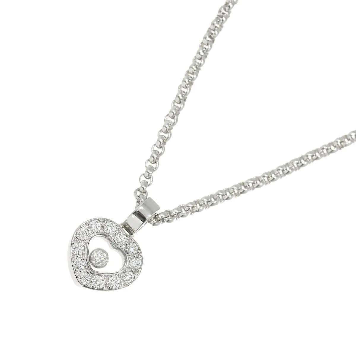 Chopard Chopard Happy Diamond Heart Necklace WG