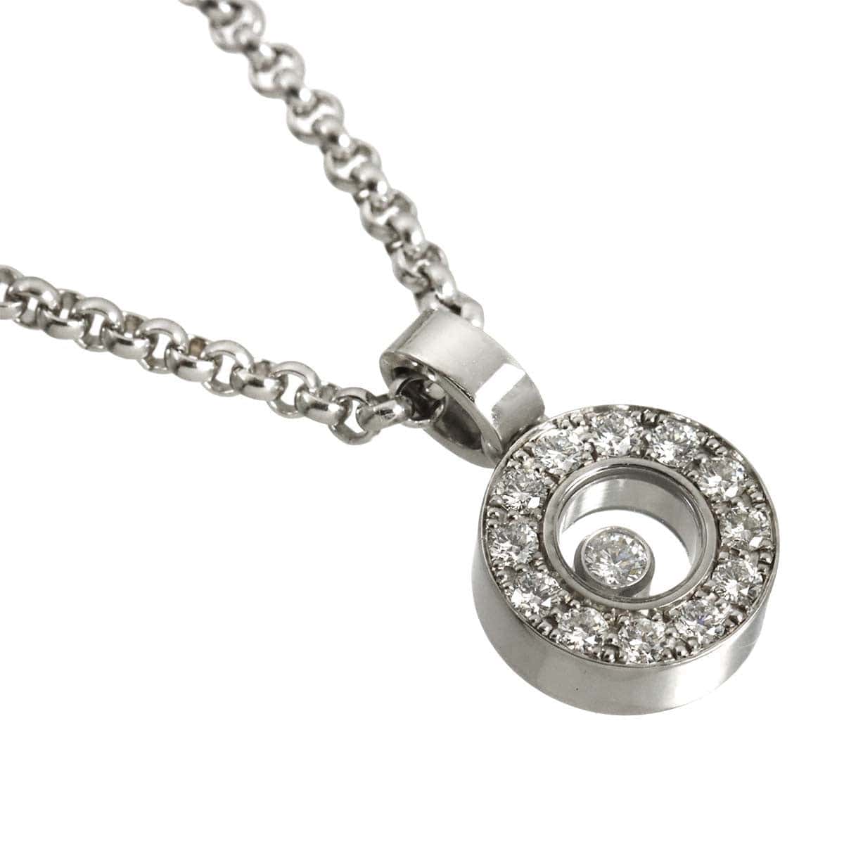 Chopard Chopard Happy Diamond Necklace 18K White Gold 750 90317302