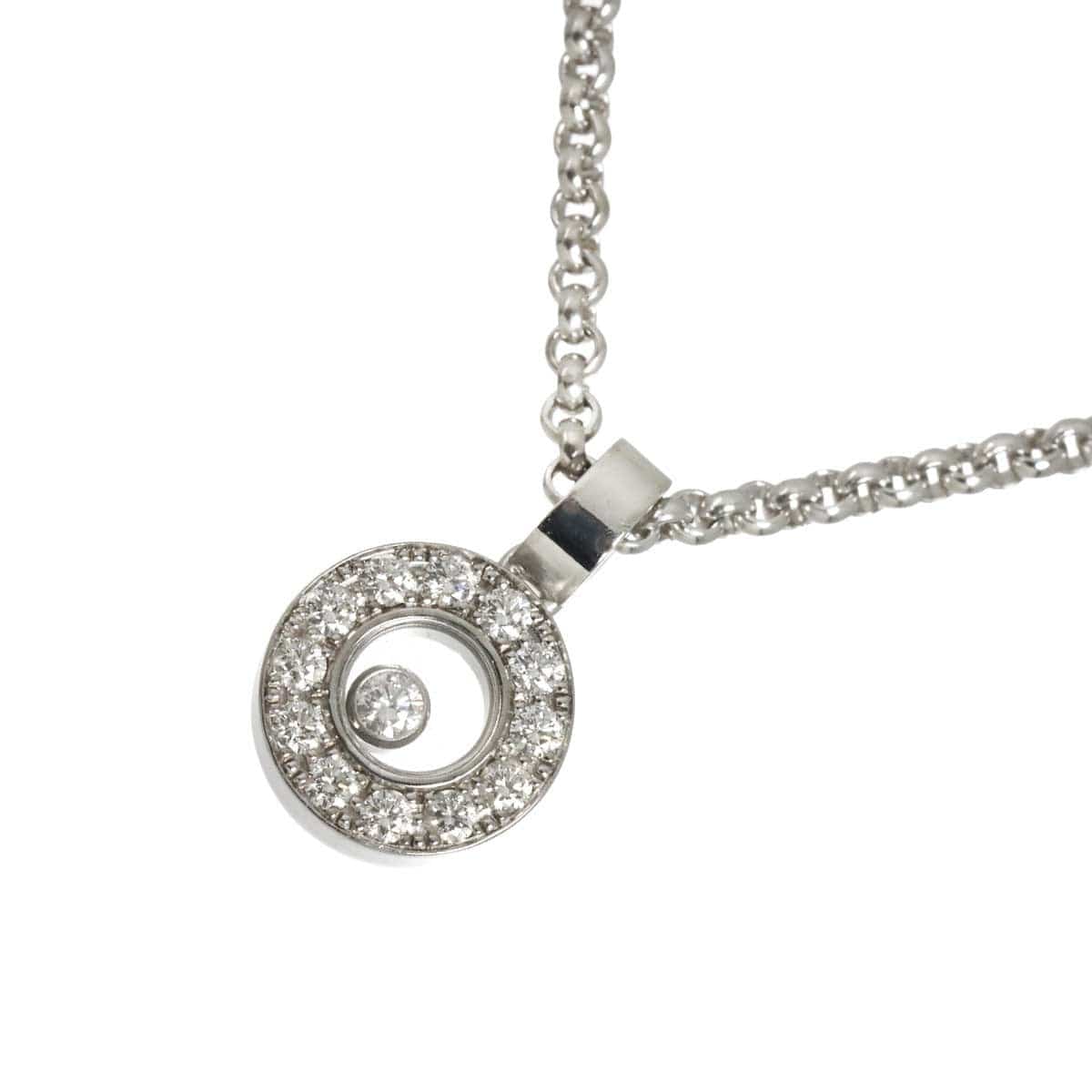 Chopard Chopard Happy Diamond Necklace 18K White Gold 750 90317302