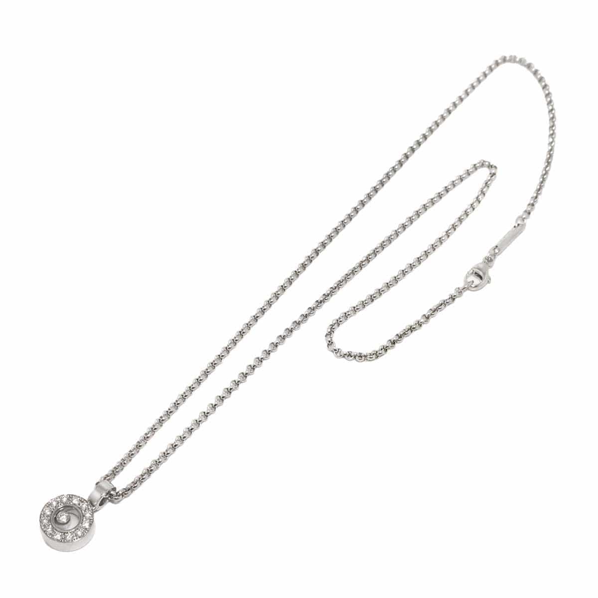 Chopard Chopard Happy Diamond Necklace 18K White Gold 750 90317302