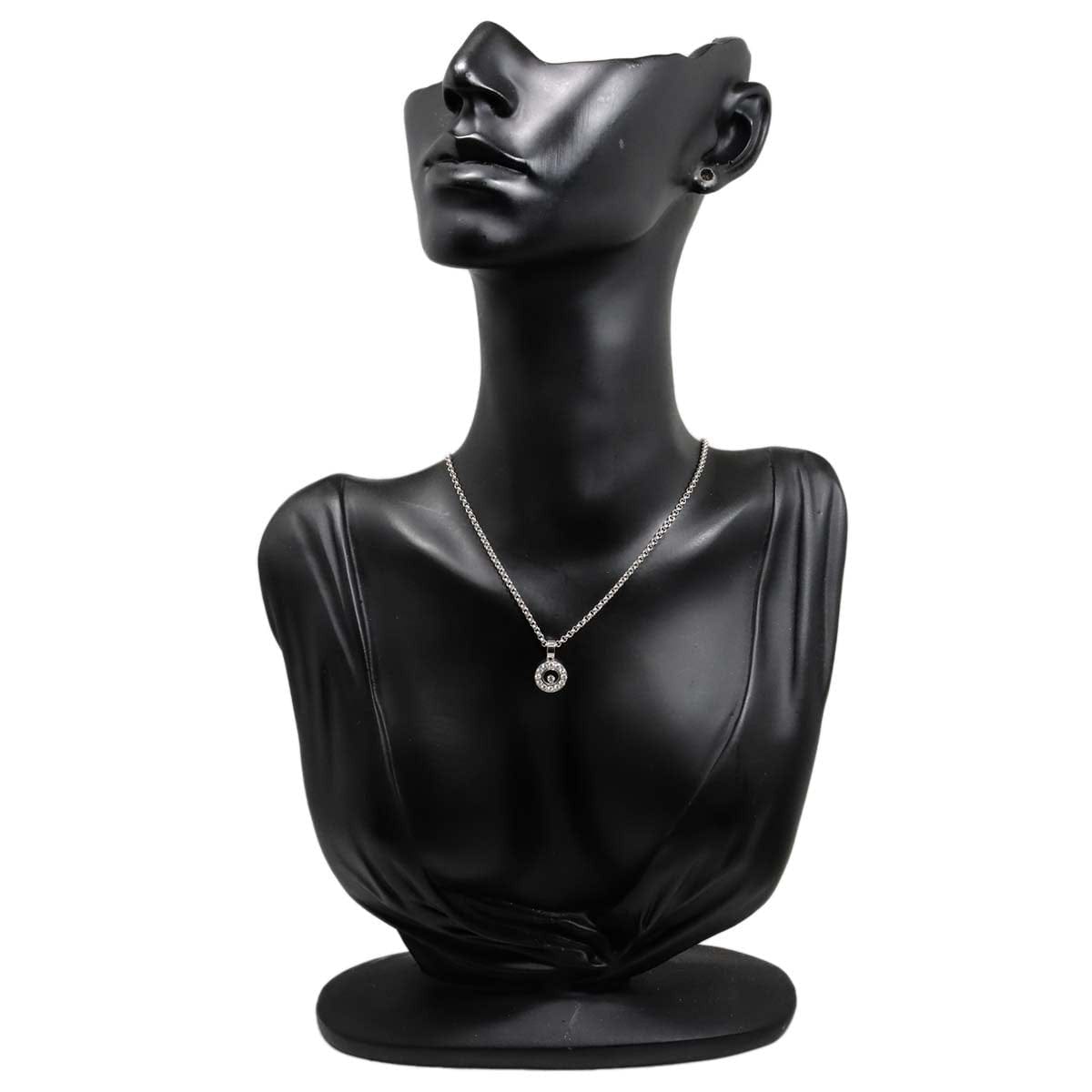 Chopard Chopard Happy Diamond Necklace 18K White Gold 750 90317302