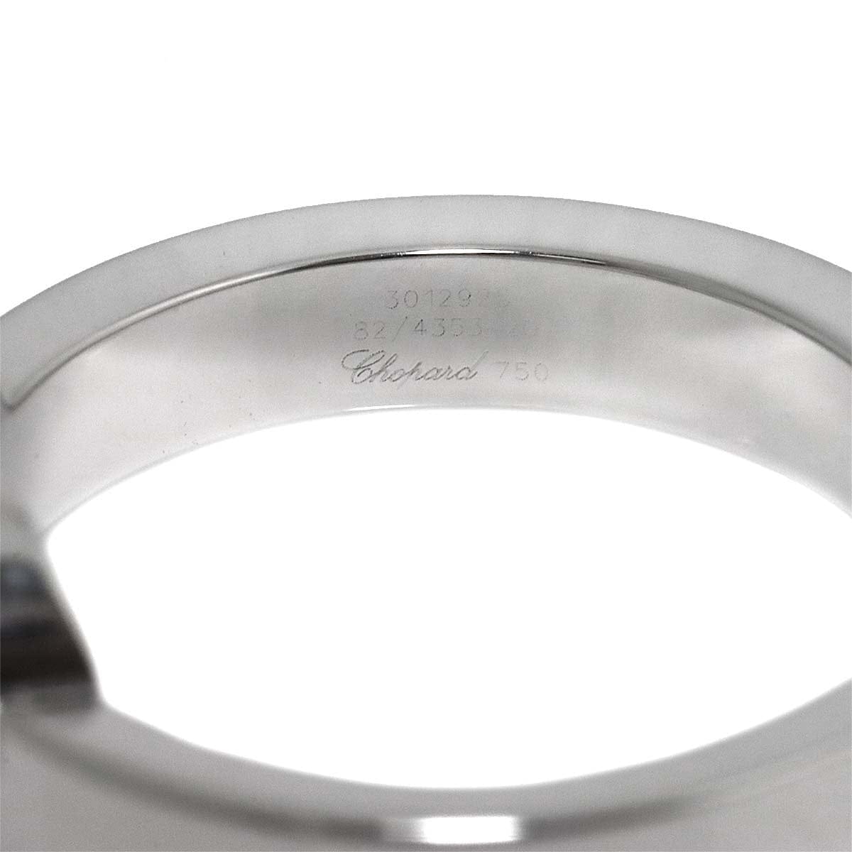 Chopard Chopard Happy Diamond Heart Ring 18K White Gold 750 Size6(US) 90319233