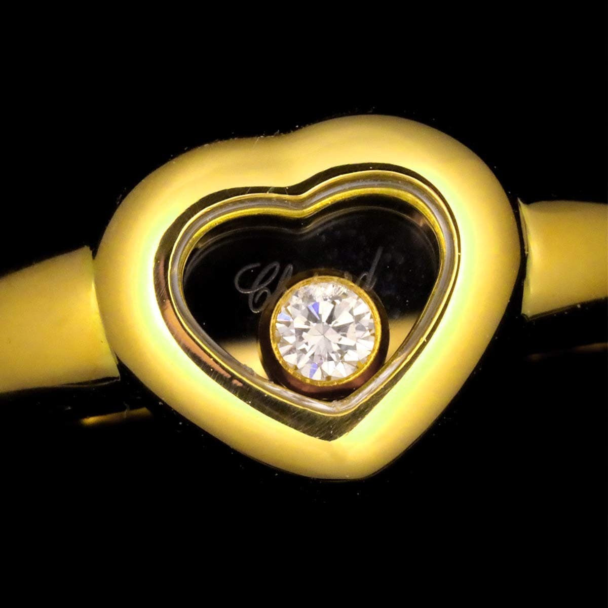 Chopard Chopard Happy Diamond Ring 18K YG 750 Size4-4.5(US) 90325750