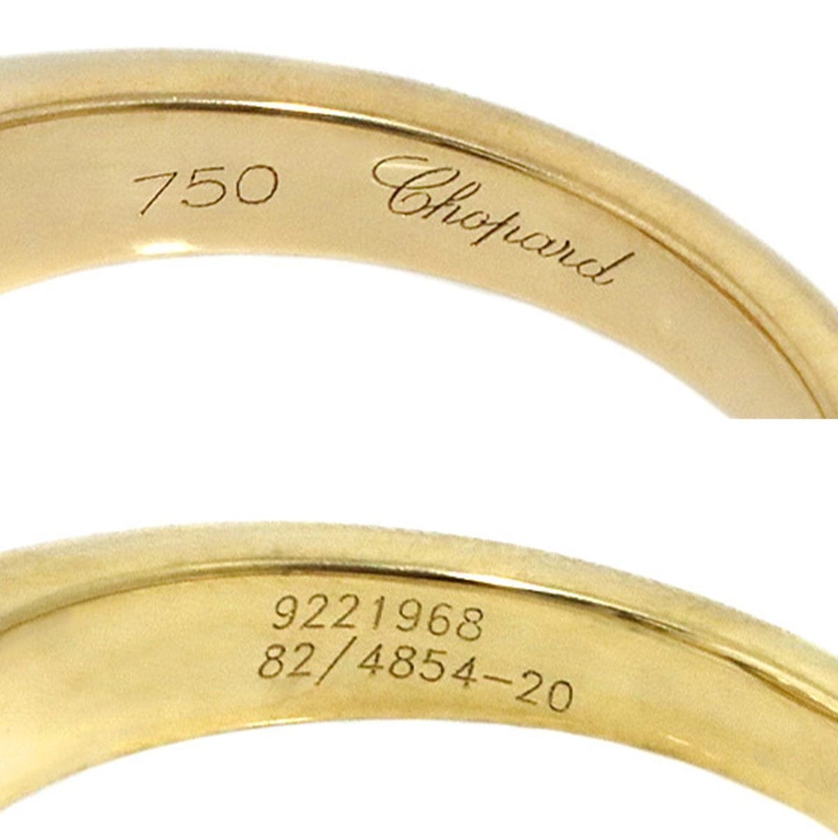 Chopard Chopard Happy Diamond Ring 18K YG 750 Size4-4.5(US) 90325750