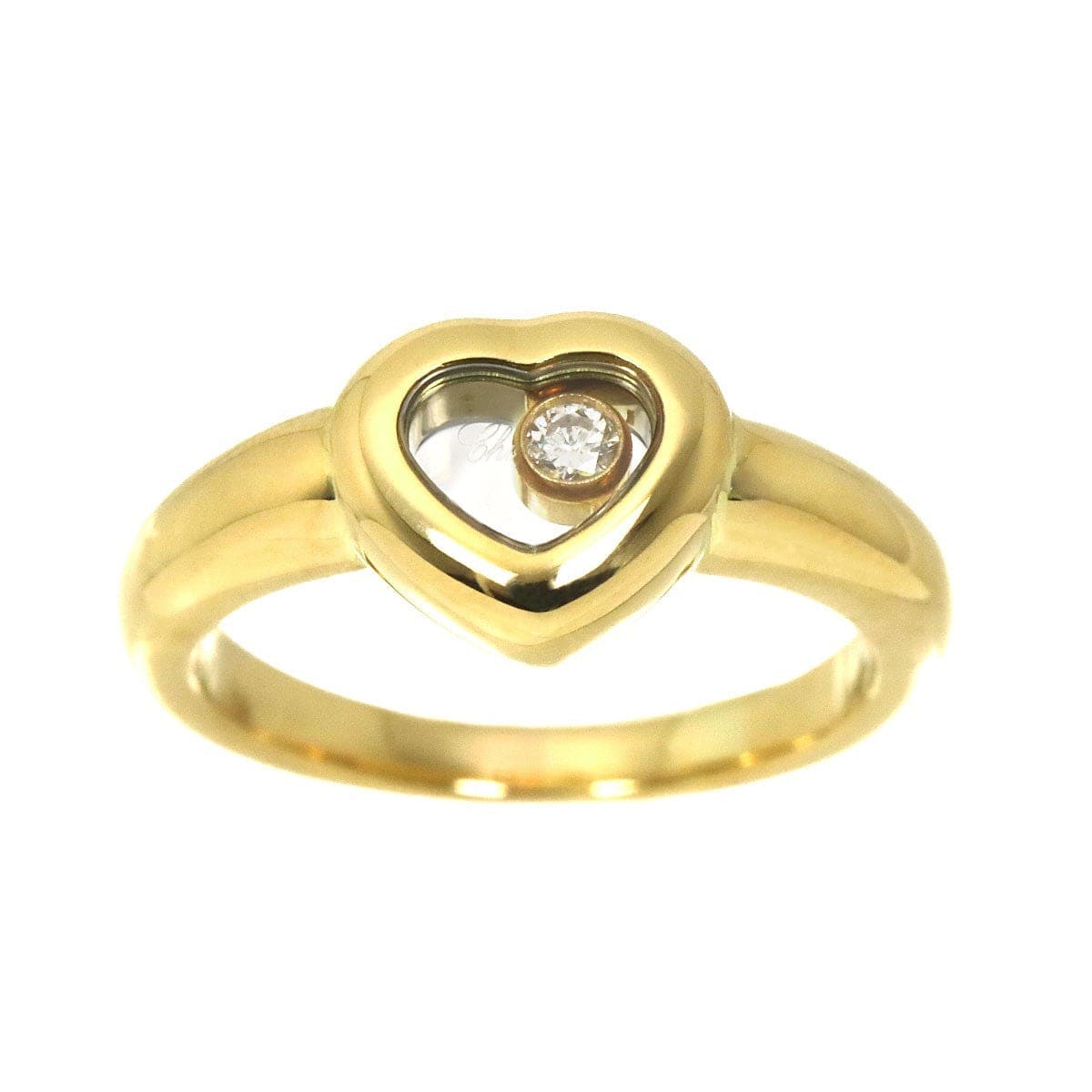 Chopard Chopard Happy Diamond Ring 18K YG 750 Size4-4.5(US) 90325750
