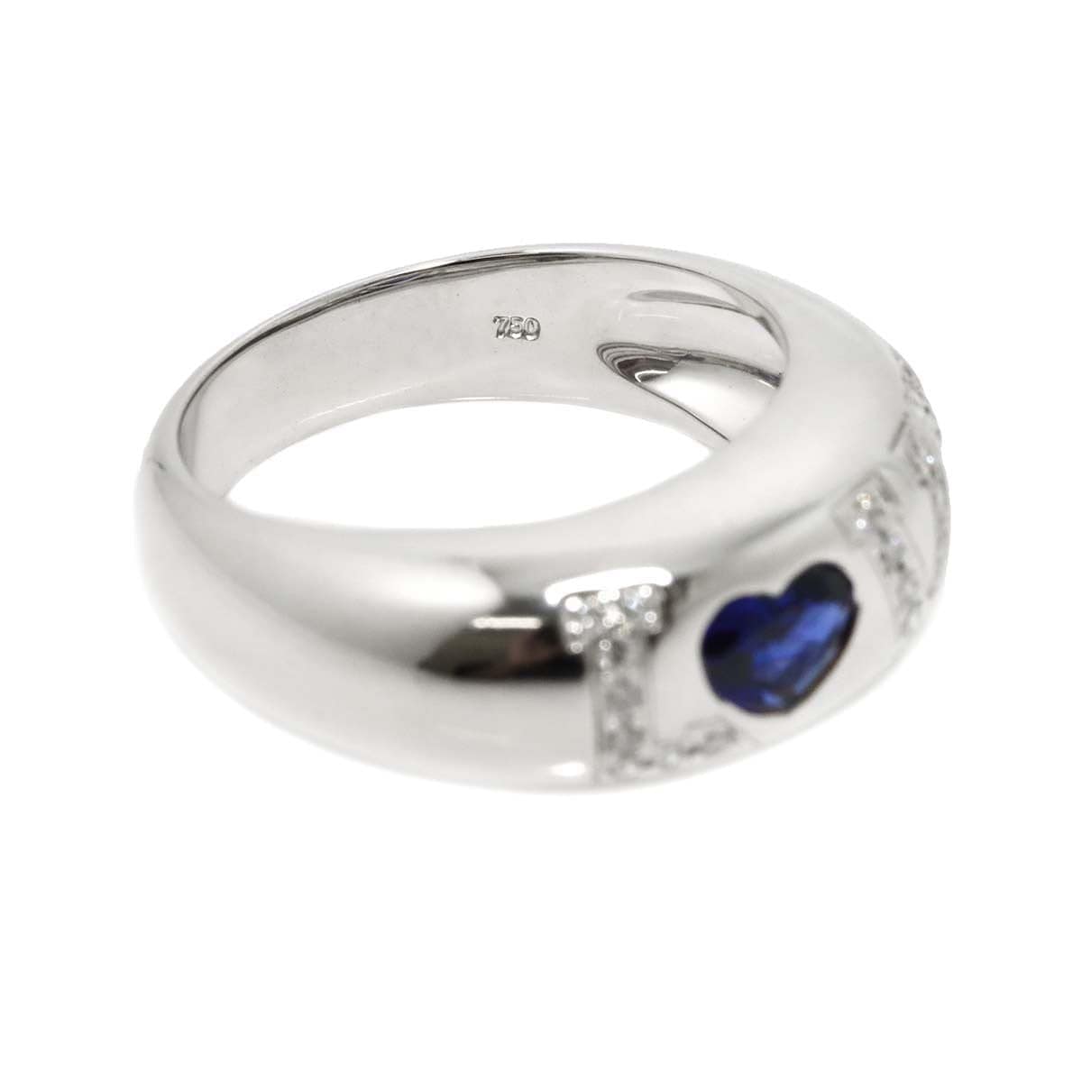 Chopard Chopard Love Sapphire Diamond Ring 18K WG 750 Size8.25(US) 90322523