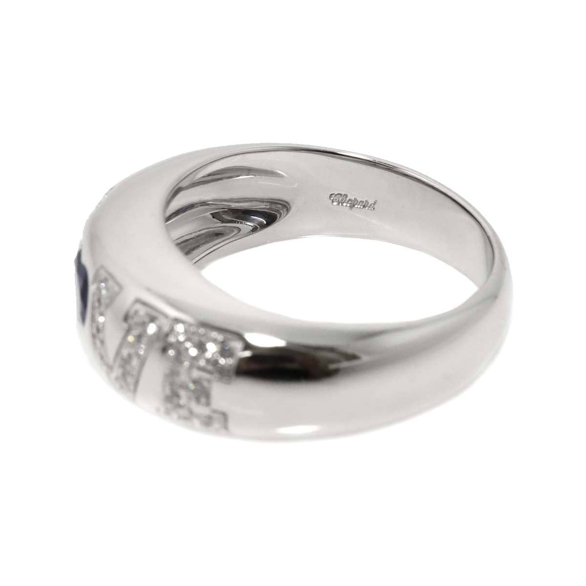 Chopard Chopard Love Sapphire Diamond Ring 18K WG 750 Size8.25(US) 90322523